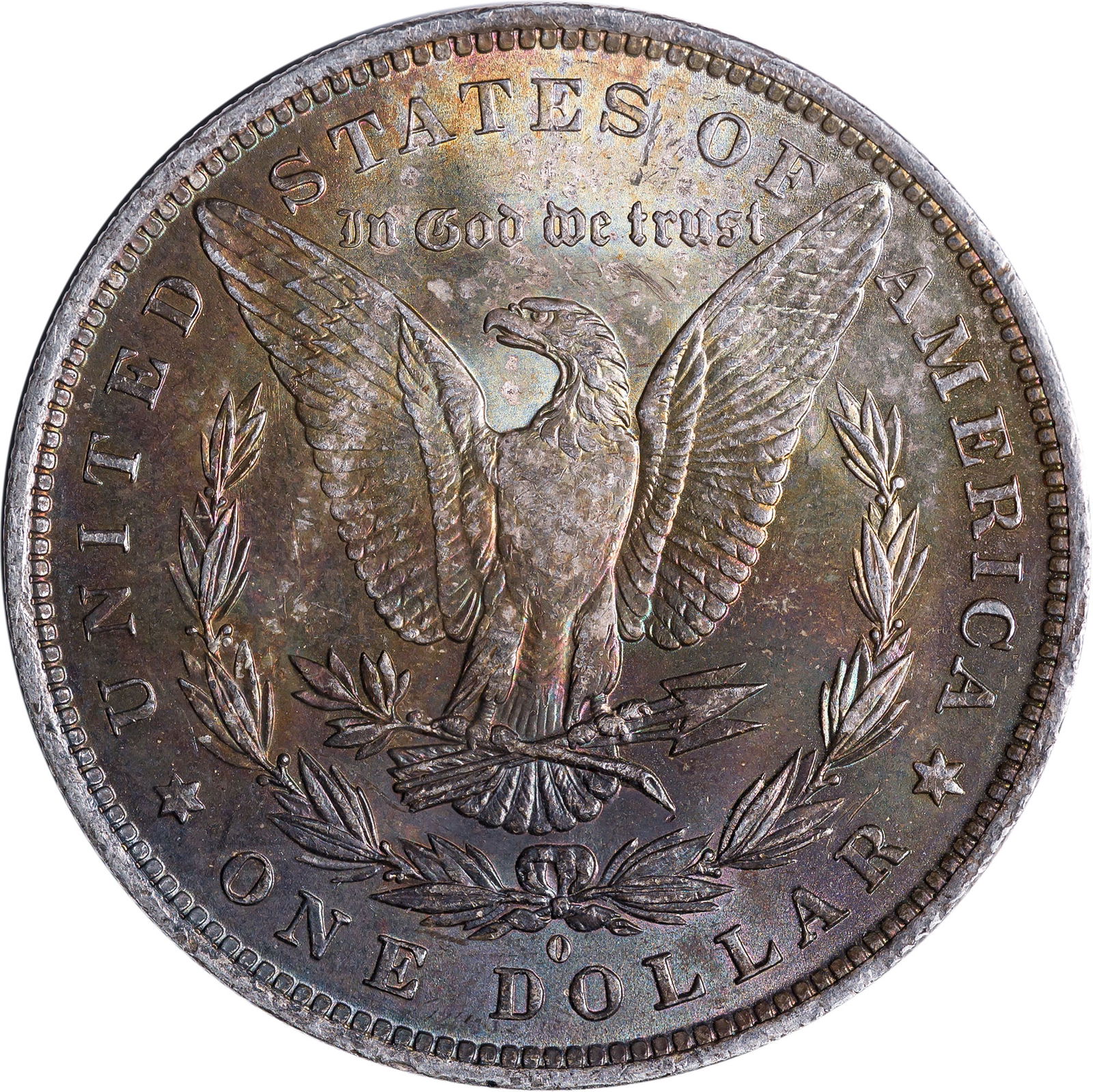 MS-63 Toned 1883-O Morgan Dollar (1 of 2)