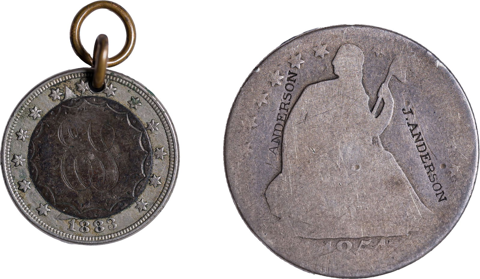 Love Token and Counterstamped Pair (1 of 2)