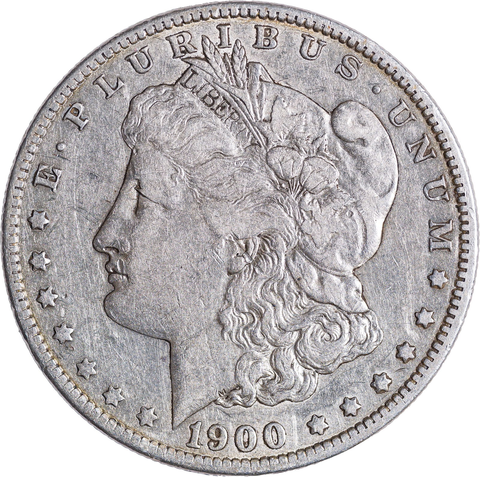 EF-40 1900-O/CC Morgan Dollar (1 of 2)