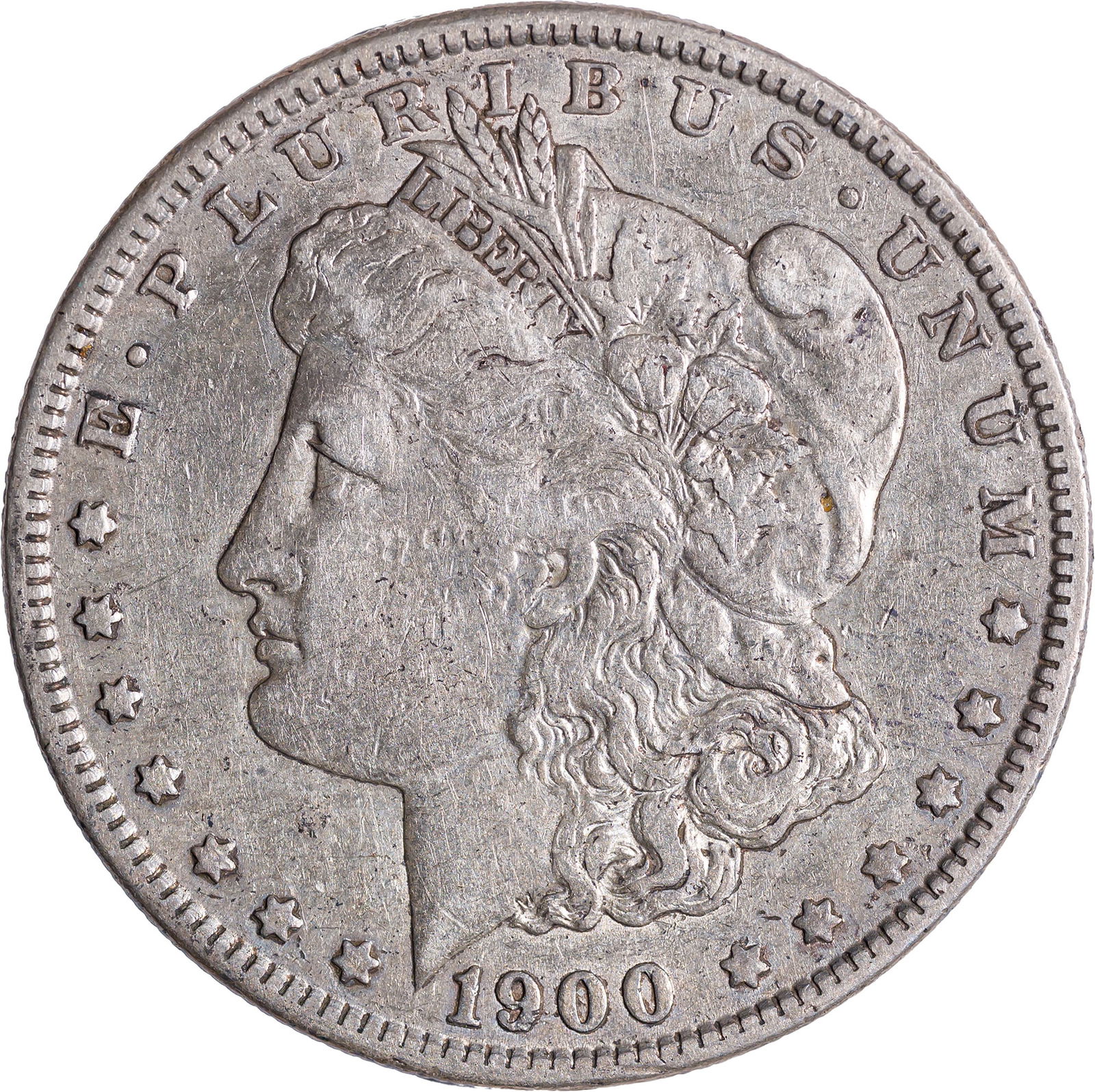 EF-40 1900-O/CC Morgan Dollar (1 of 2)