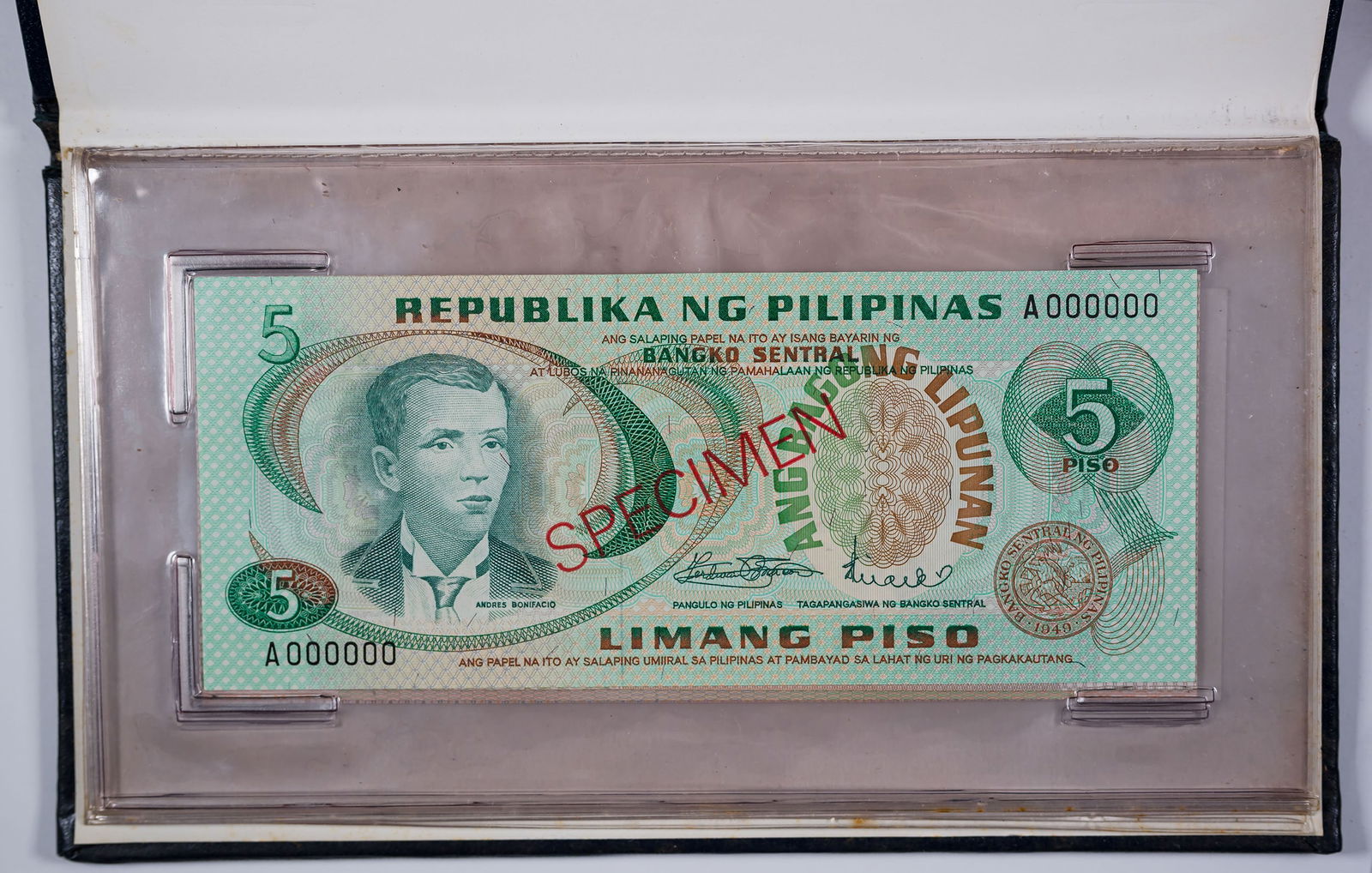 Philippines.6 Piece 1973 Specimen Note Set (1 of 6)
