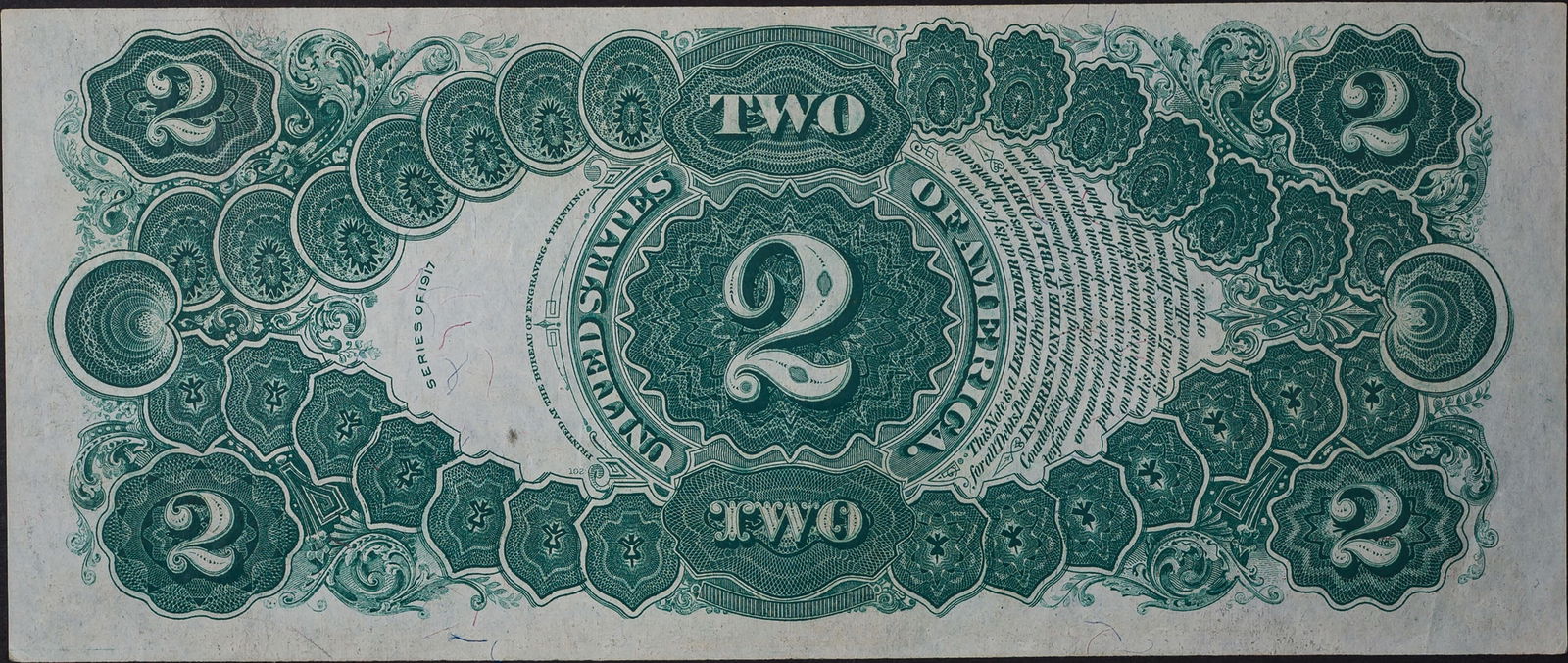 EF 1917 $2 Legal Tender - 2