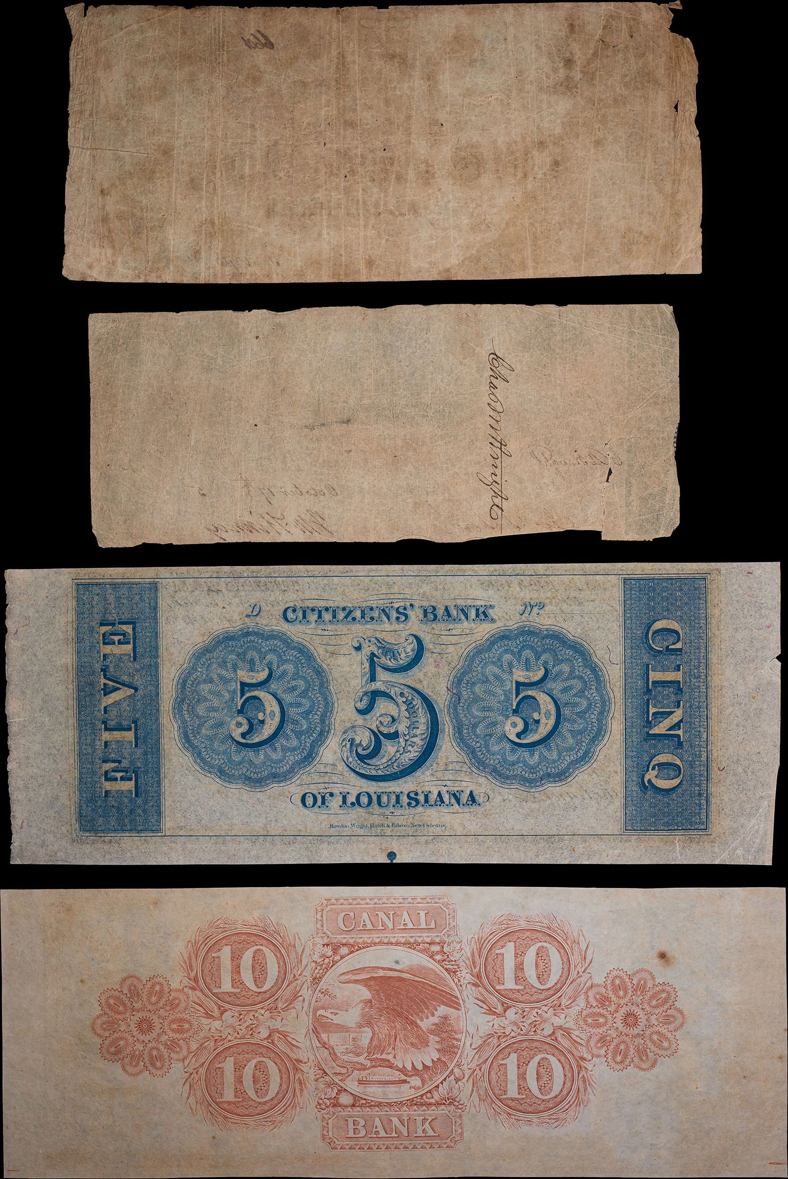 Four Different Obsolete Currency Notes - 2