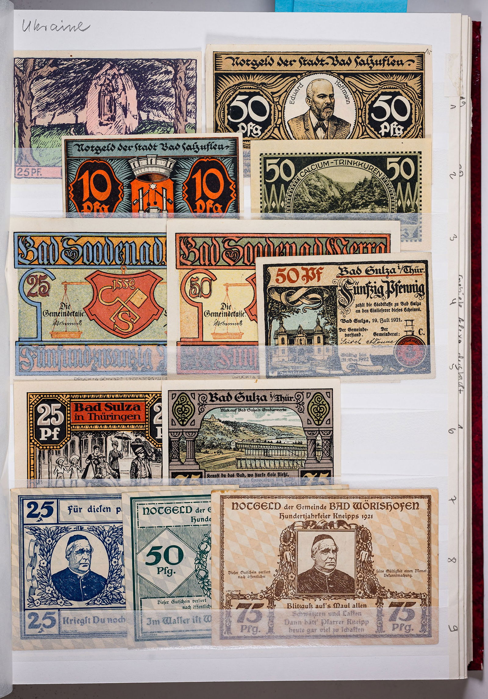 Germany. Incredible Paper Notgeld Collection - 12