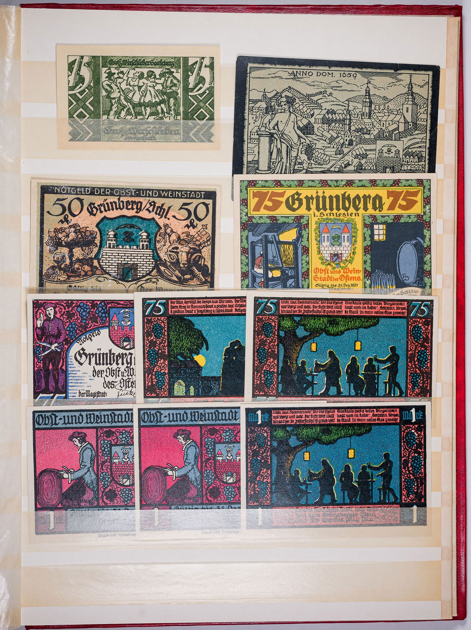 Germany. Incredible Paper Notgeld Collection (1 of 15)