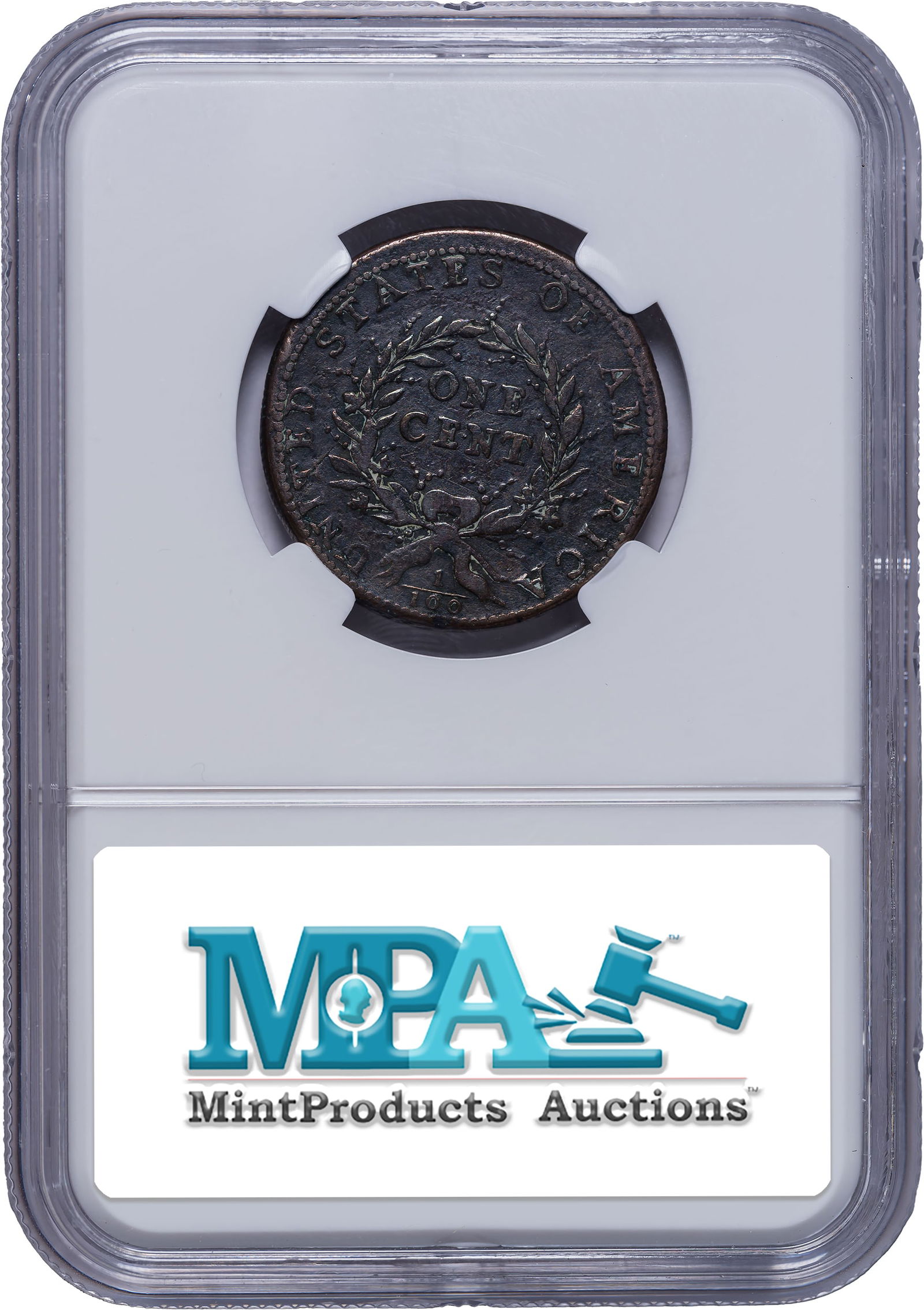 NGC VF Details 1793 Wreath Cent - 2