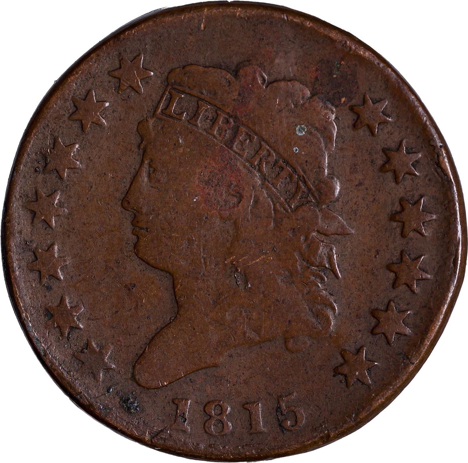 Rare Electrotype "1815" Classic Head Cent (1 of 2)