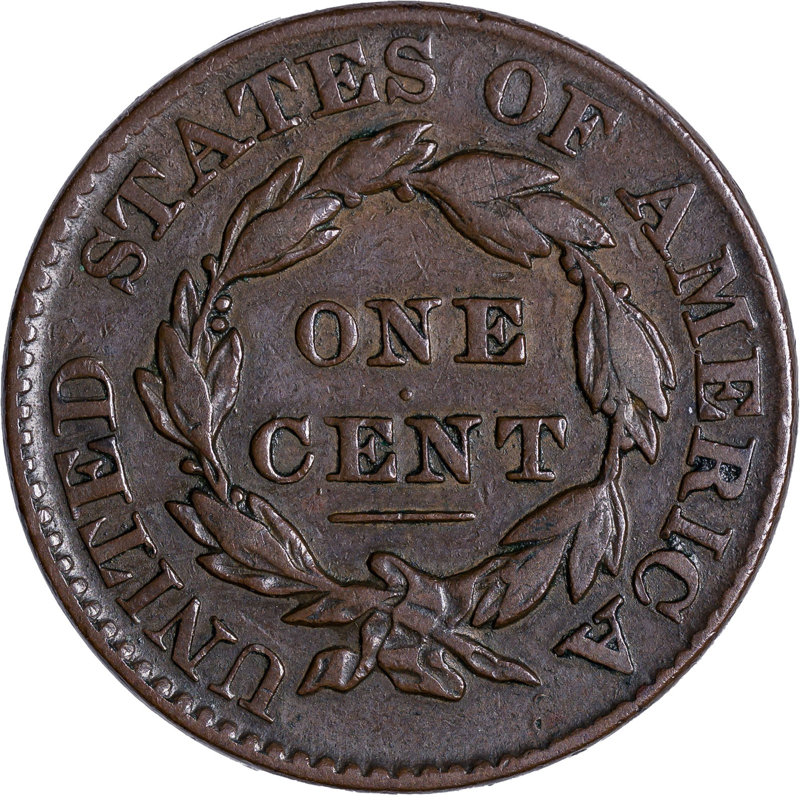 VF-30 1828 Large Cent - 2