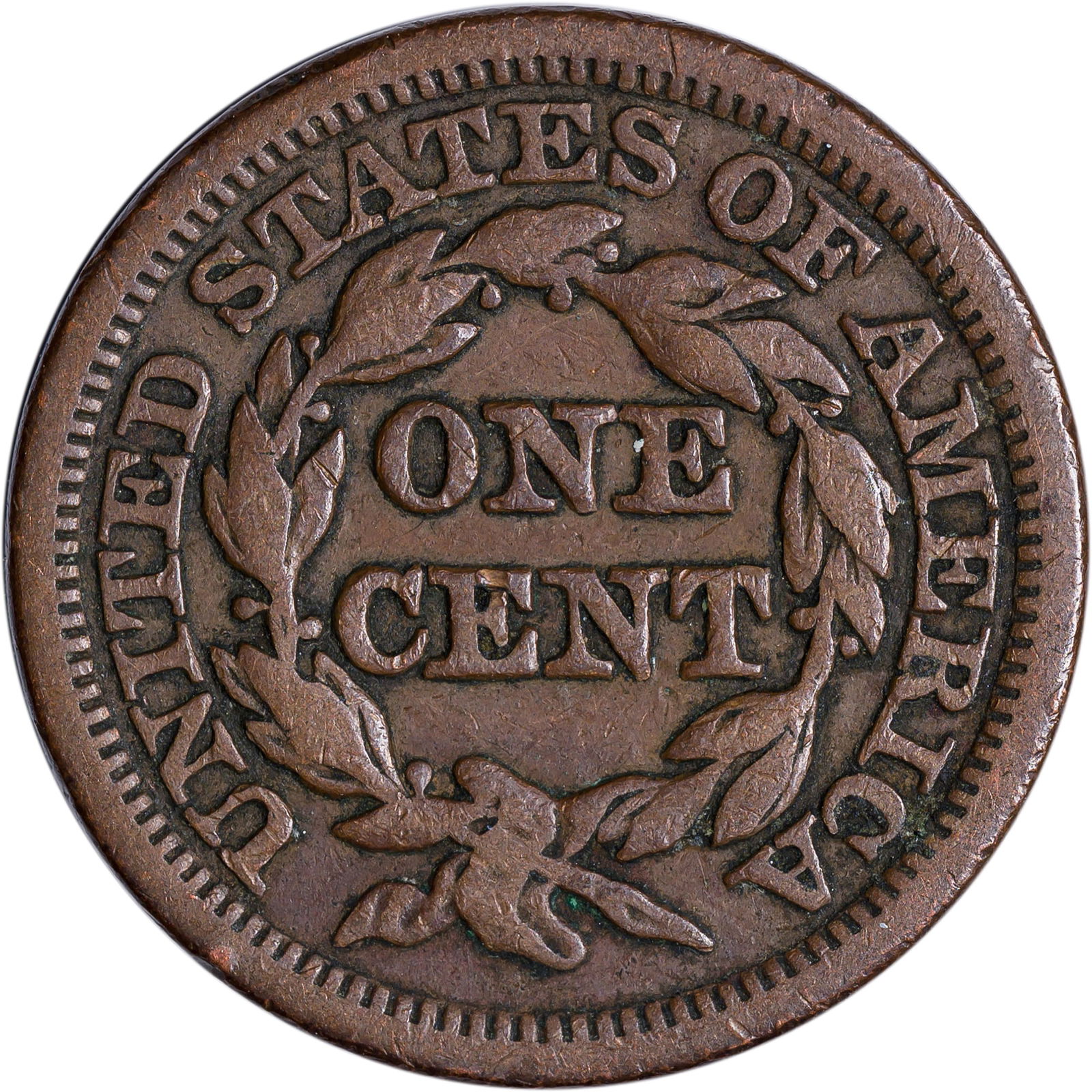 Fine-12 1846 Tall Date Large Cent - 2