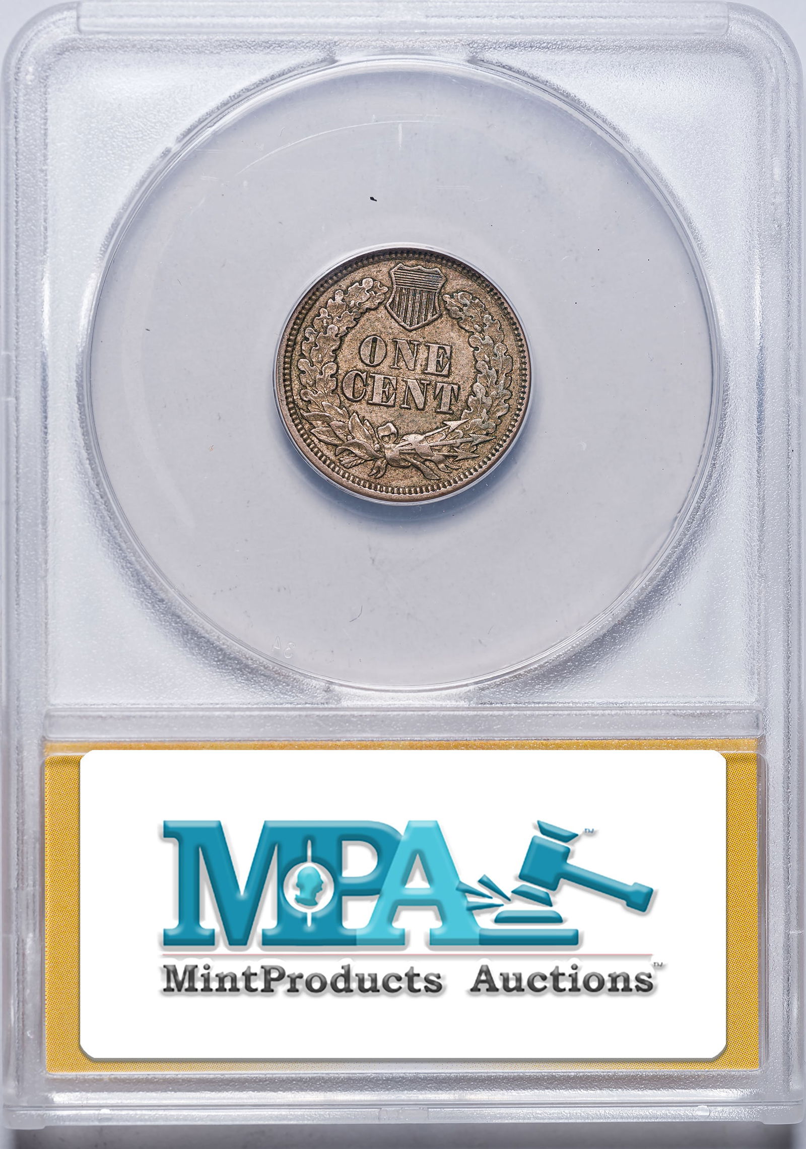 ANACS AU-50 1862 Indian Cent - 2