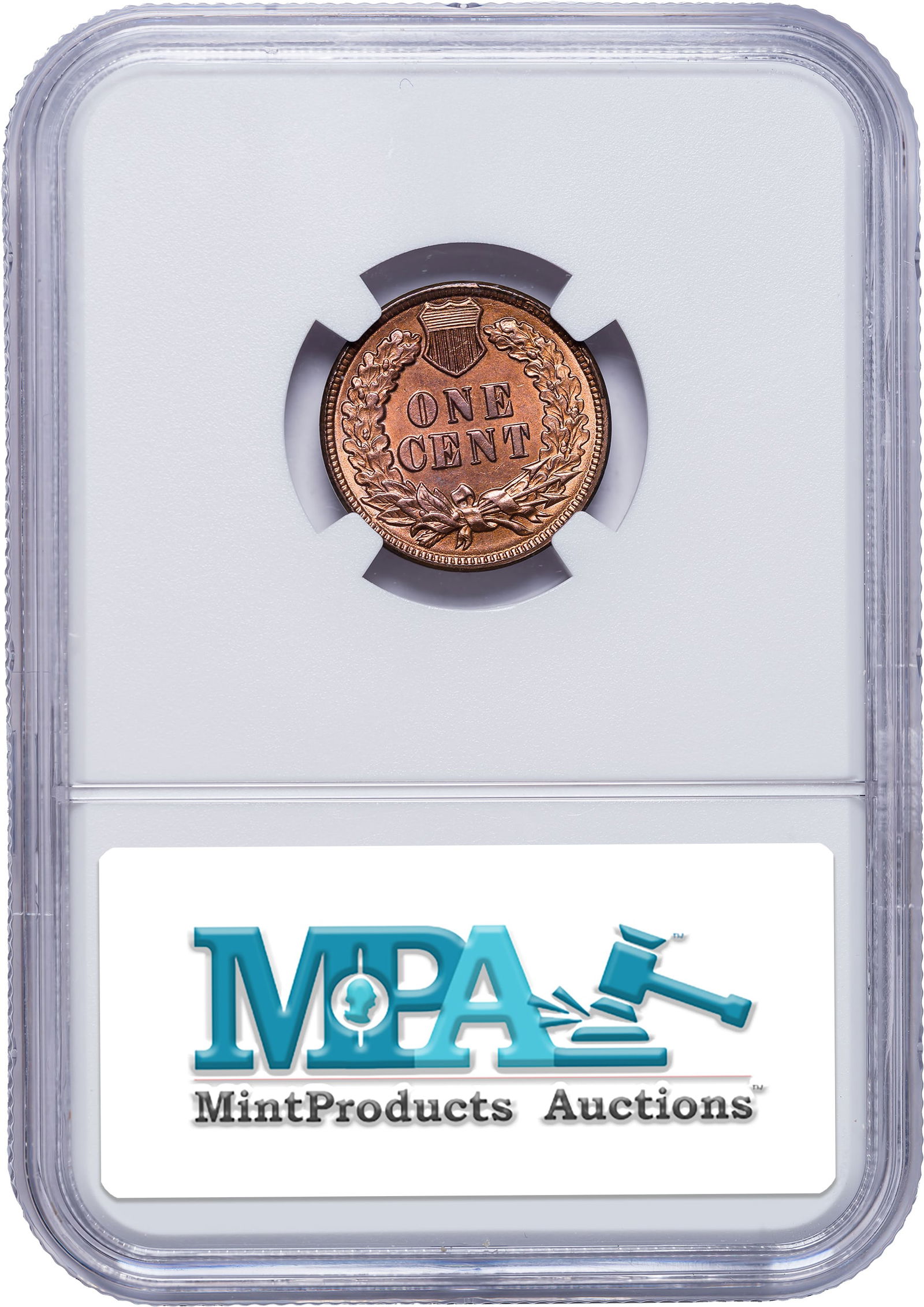 NGC MS-63 RB 1888 Indian Cent - 2