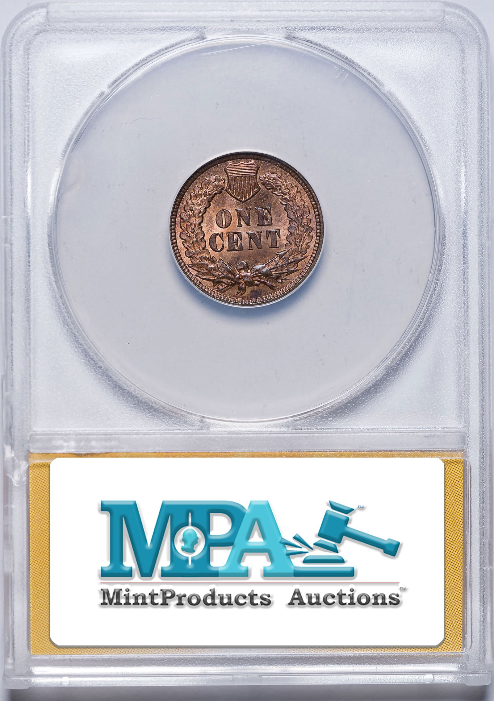 ANACS MS-63 RB 1890 Indian Cent - 2