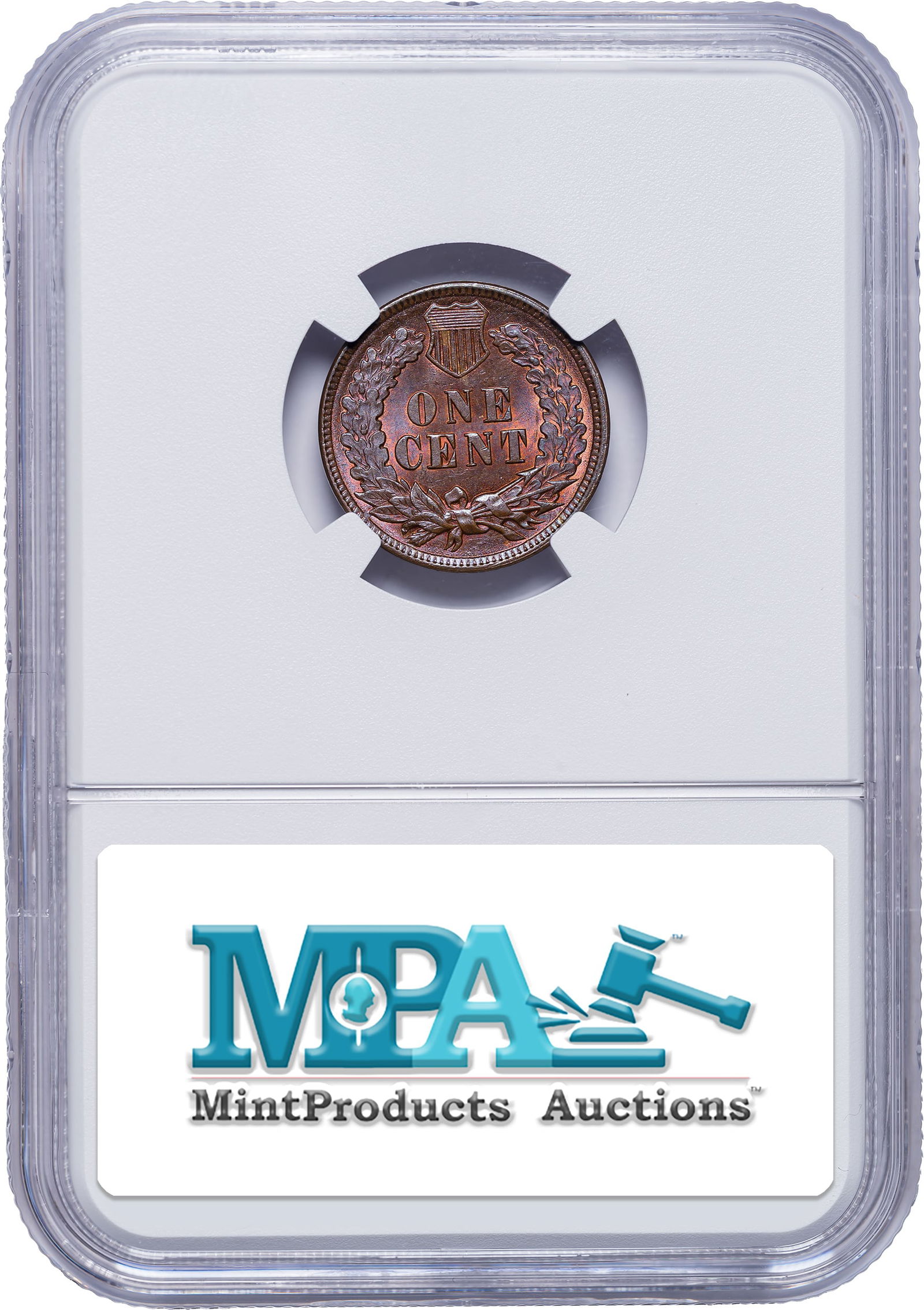 NGC MS-64 BN 1891 Indian Cent - 2
