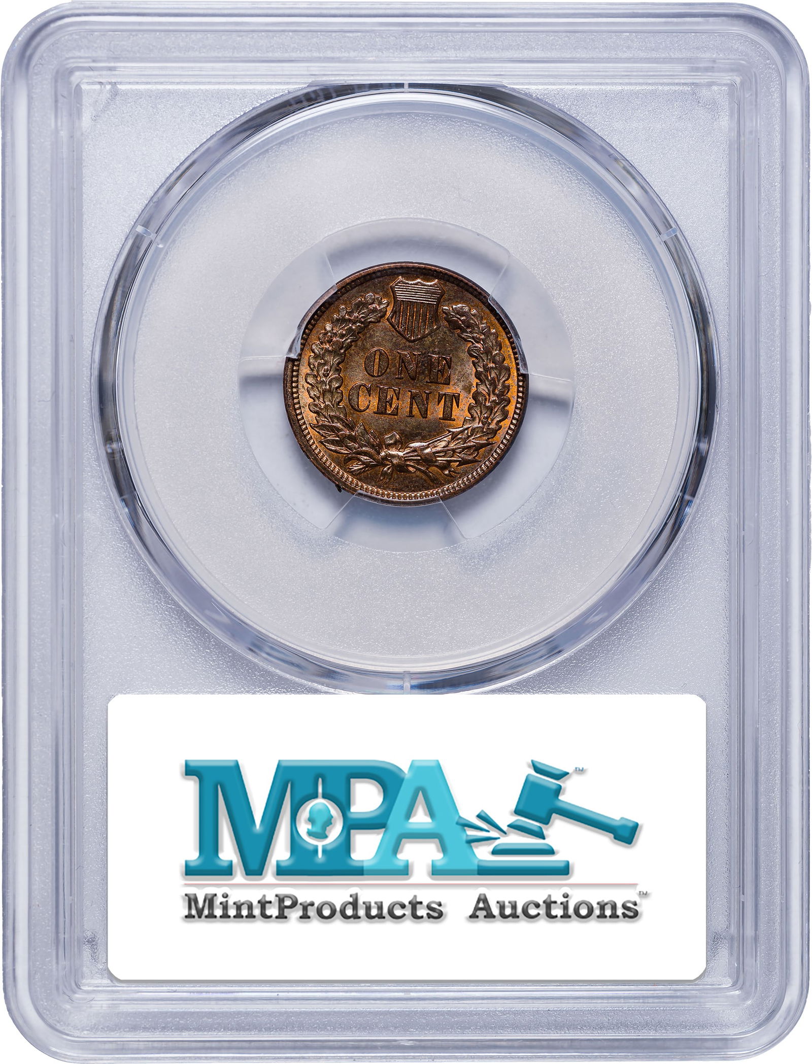 PCGS MS-62 RB 1905 Indian Cent - 2
