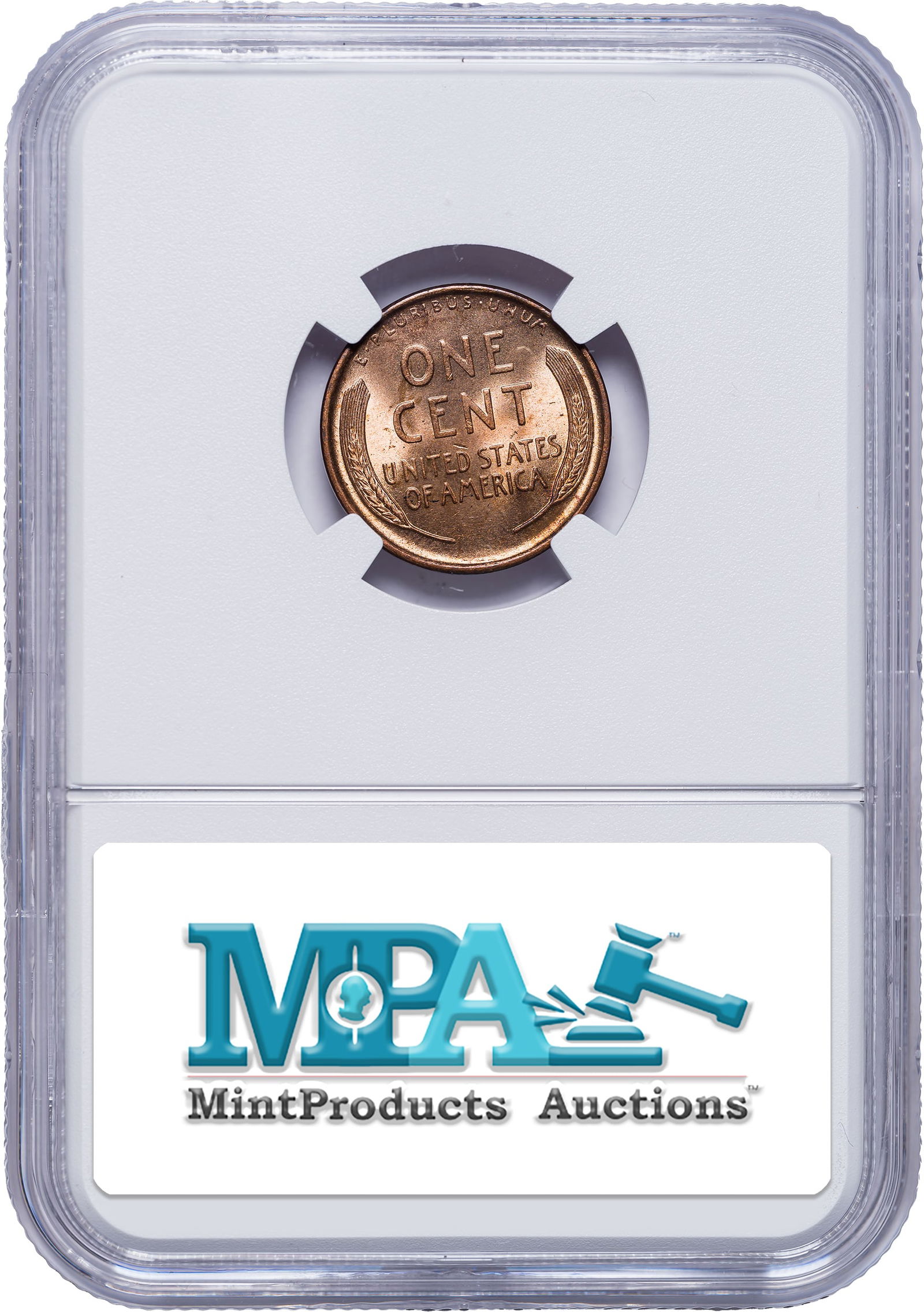 NGC MS-64 RD 1909 Lincoln Cent - 2