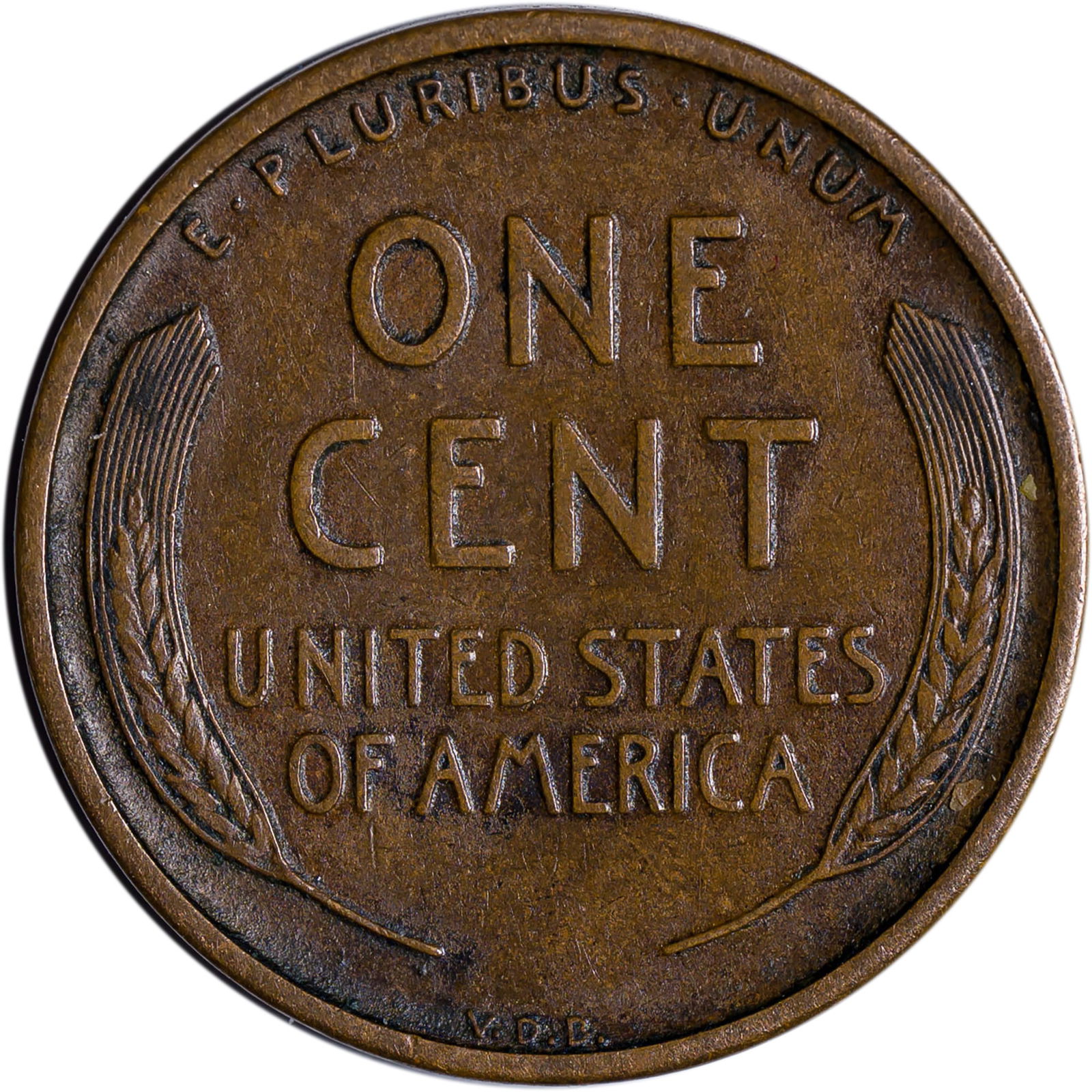 EF-40 1909-S VDB Lincoln Cent - 2