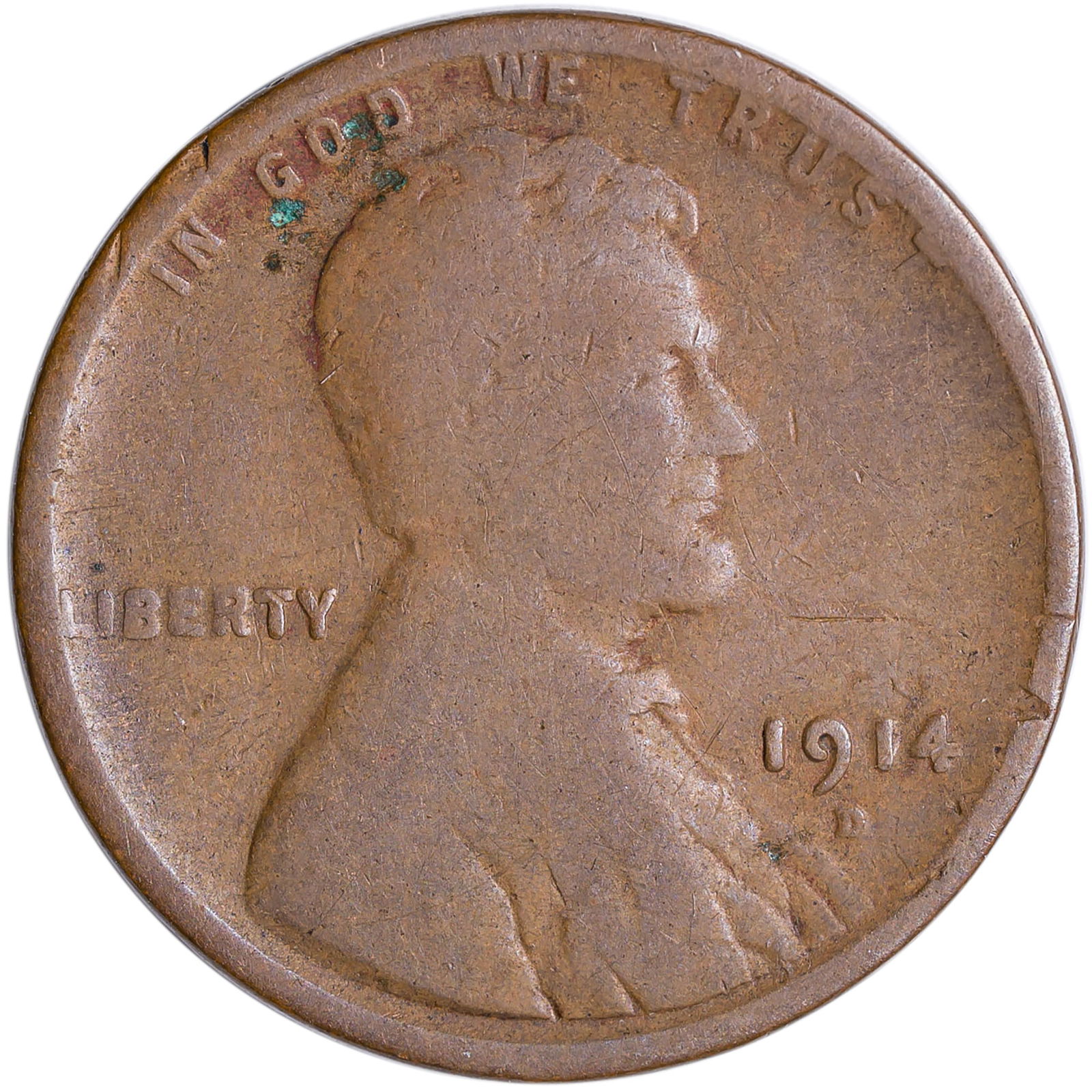 G-4 1914-D Lincoln Cent (1 of 2)