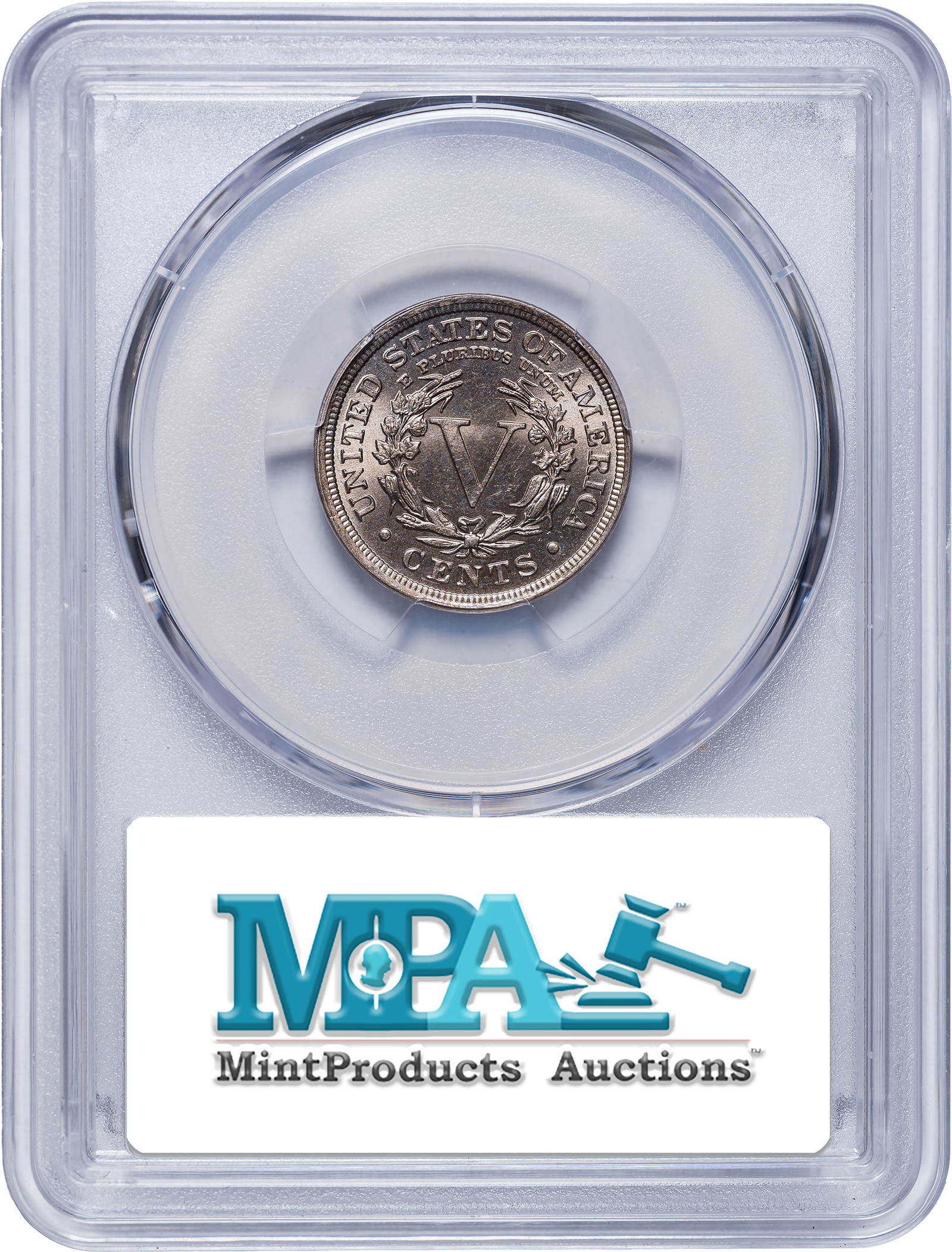 PCGS MS-63 1910 Liberty Nickel - 2