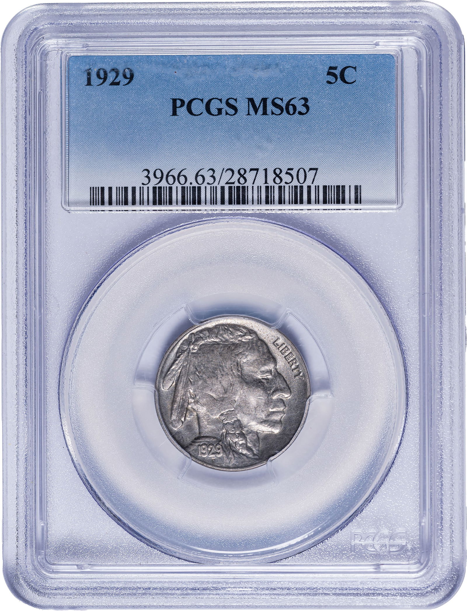 PCGS MS-63 1929 Buffalo Nickel (1 of 2)
