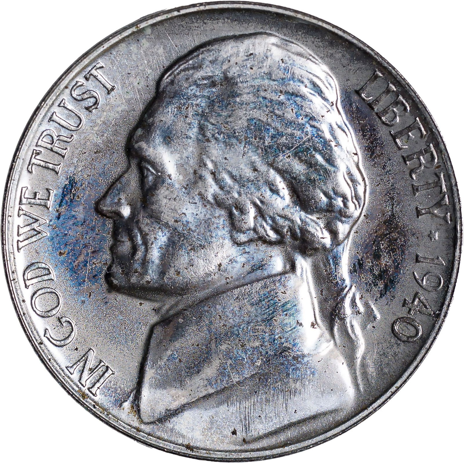 Choice Proof-64 1940 Jefferson Nickel (1 of 2)