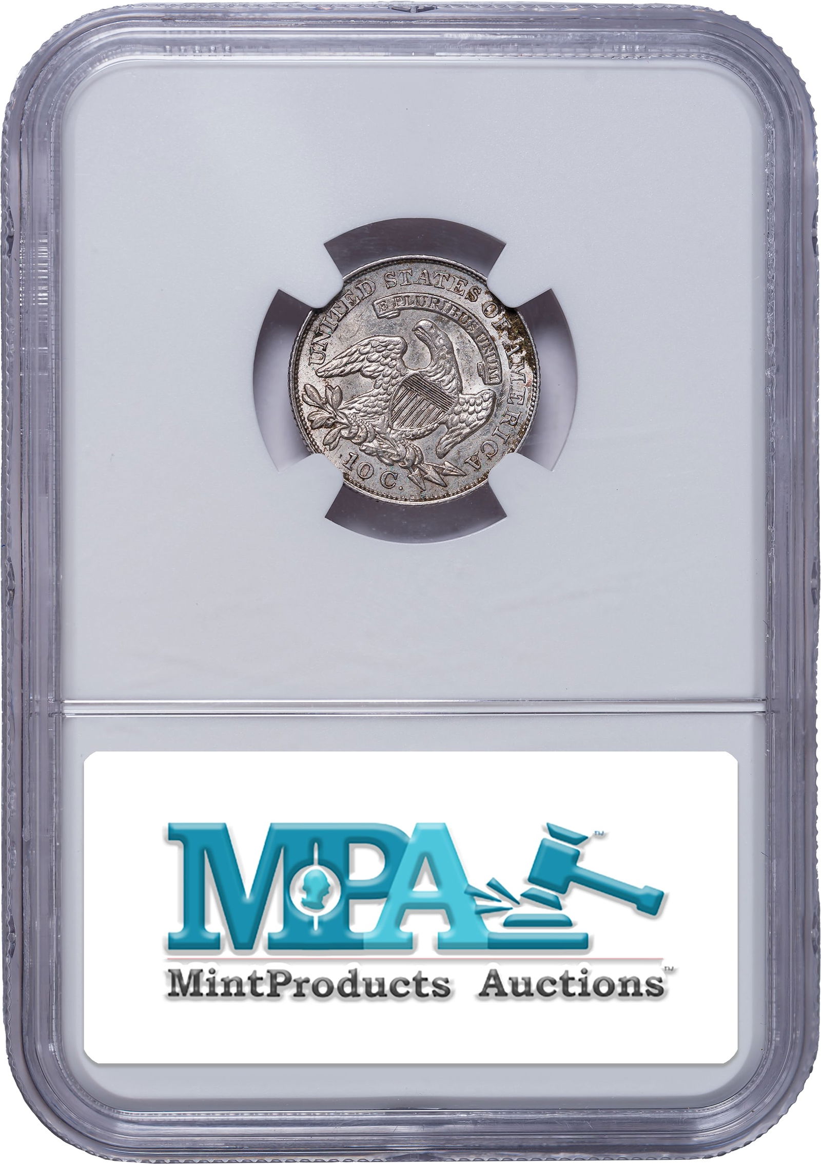 NGC AU-58 1829 Dime - 2