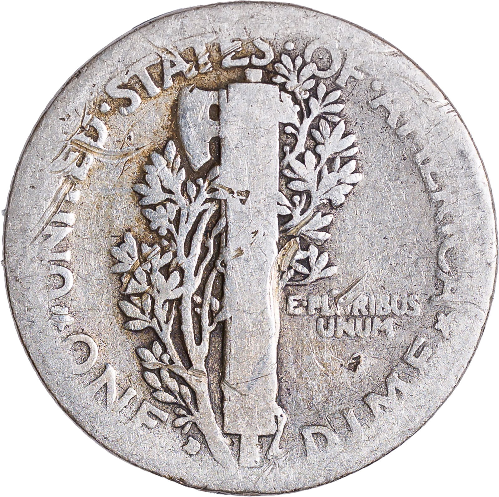 AG-3 1916-D Mercury Dime - 2