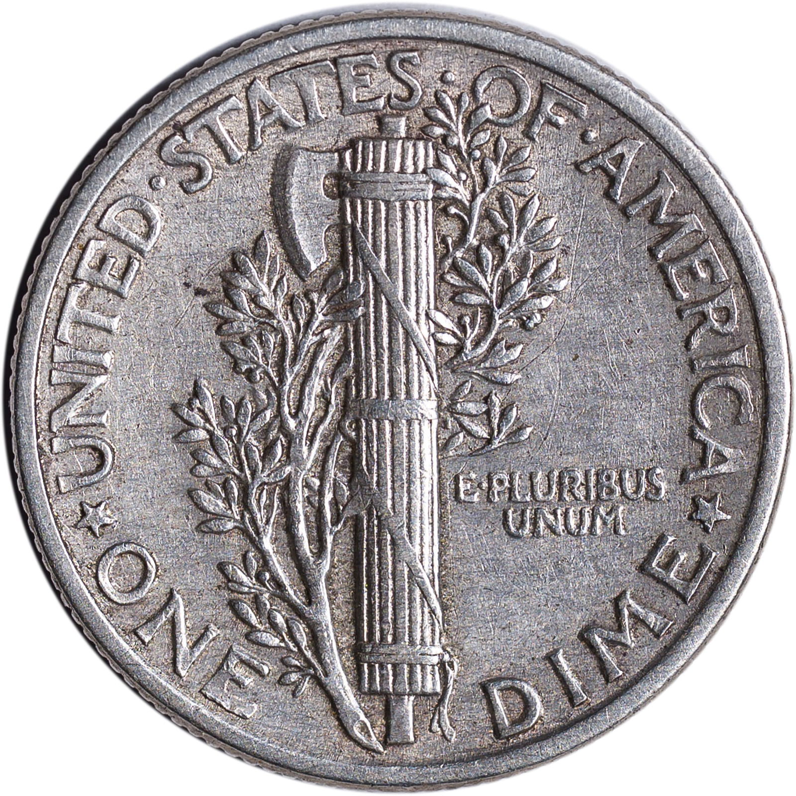 EF-45 Details 1942/1 Mercury Dime - 2