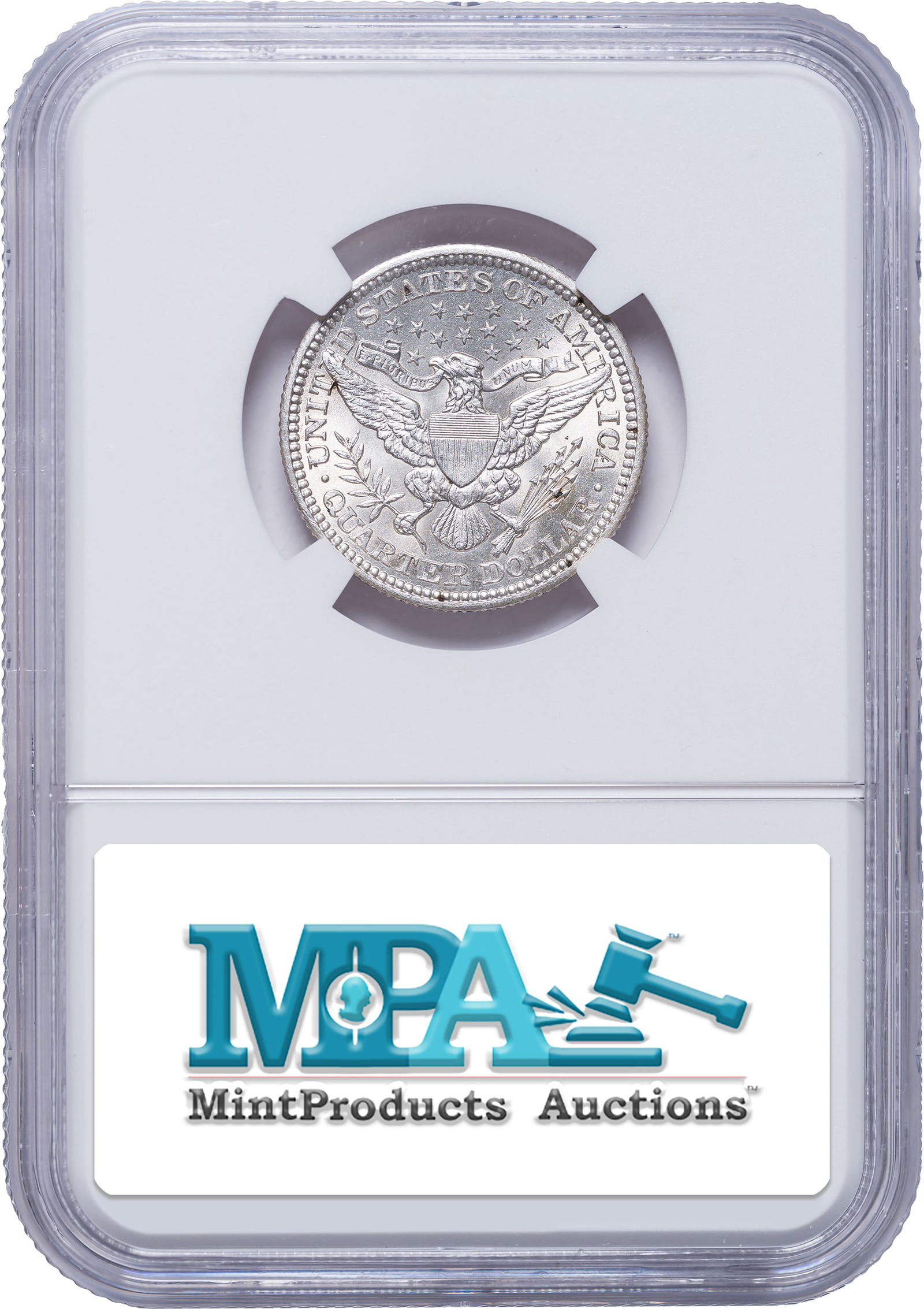 NGC MS-62 1906 Barber Quarter - 2
