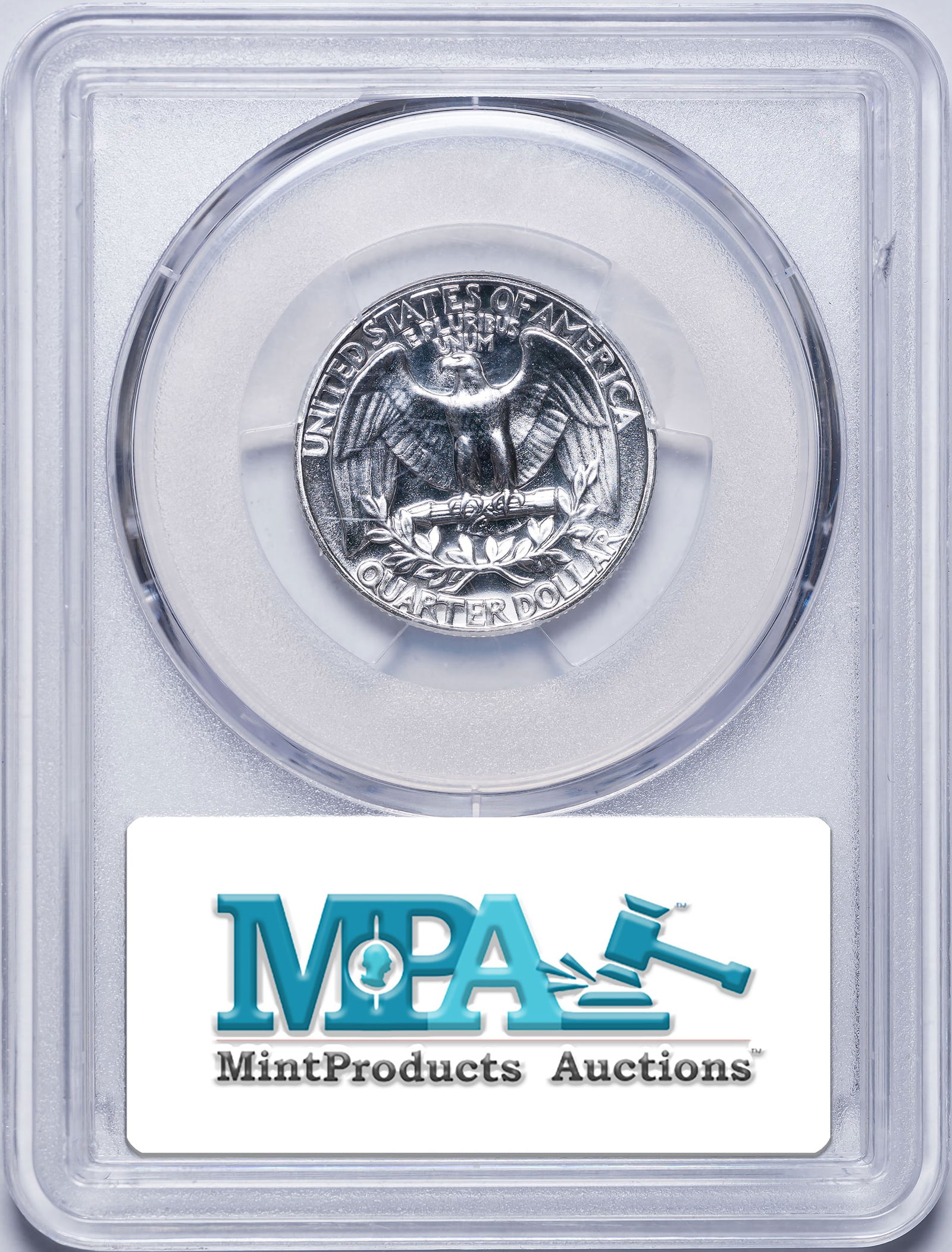 PCGS Proof-68 1956 Washington Quarter Variety - 2