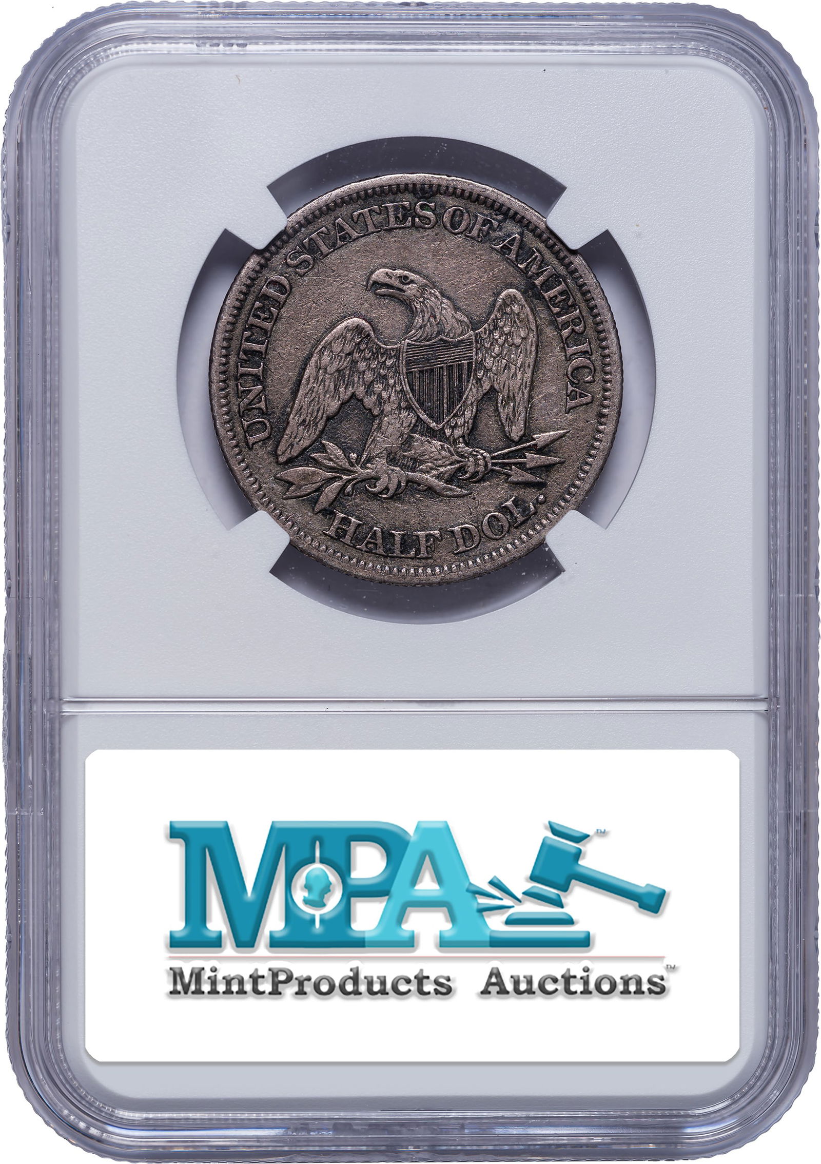 NGC EF Details 1863 Half Dollar - 2