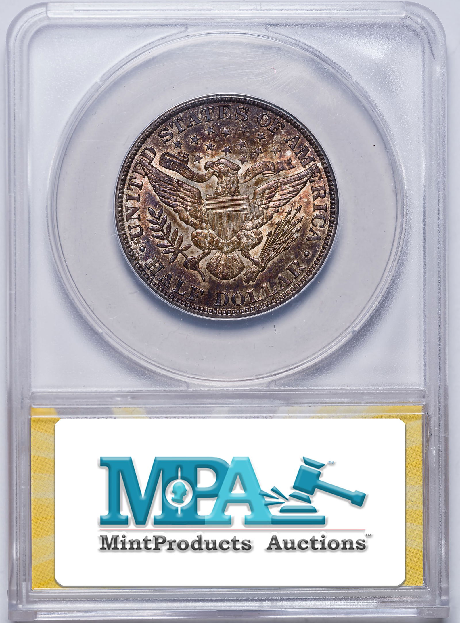 ANACS MS-63 1912 Barber Half Dollar - 2