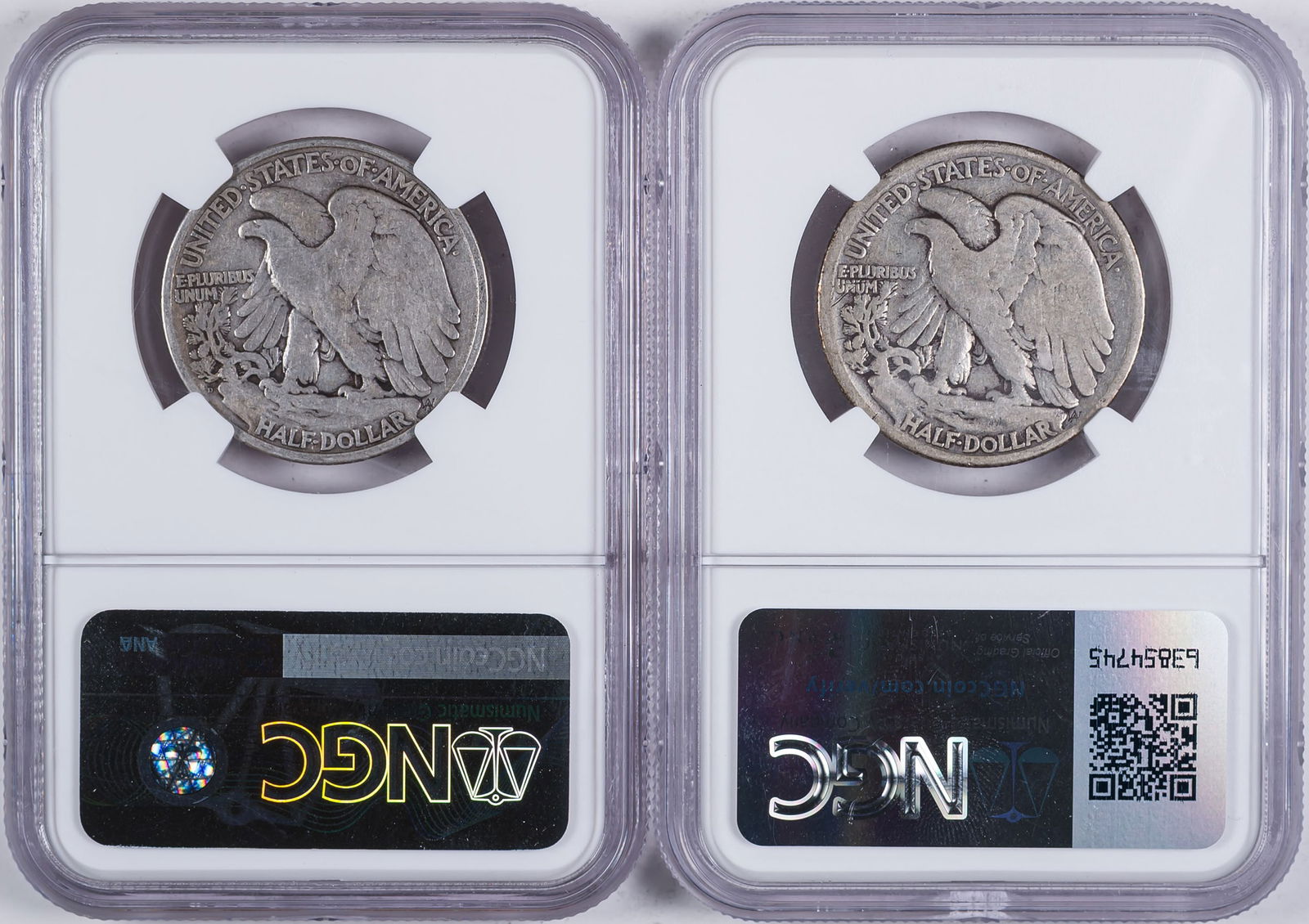 Better Date Early Walking Liberty Half Pair - 2