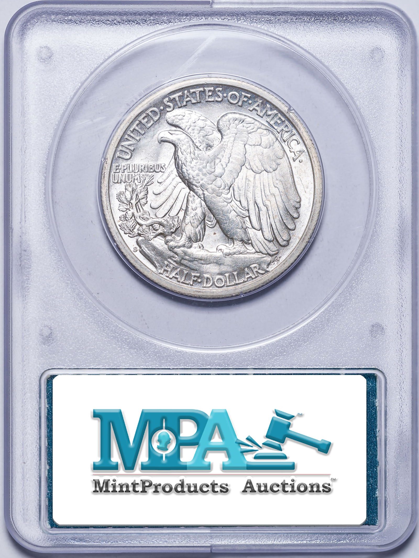 PCGS MS-64 1942-S Walking Liberty Half Dollar - 2