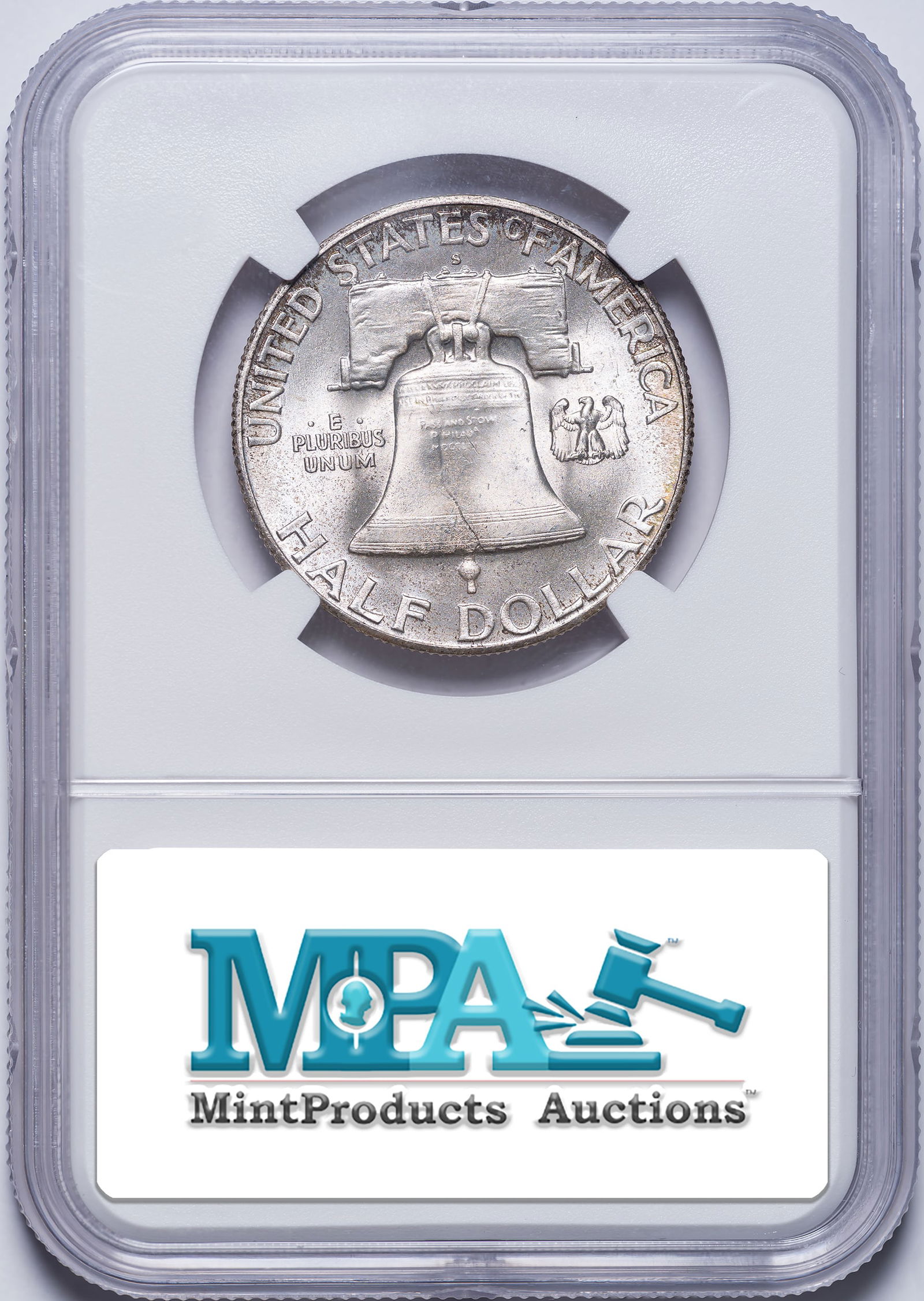 NGC MS-65 FBL 1949-S Franklin Half Dollar - 2