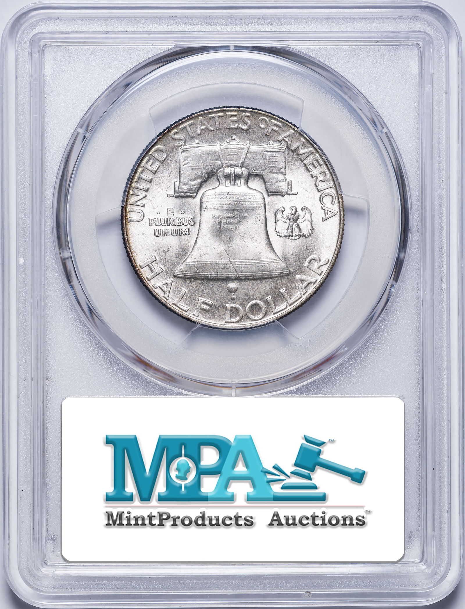 PCGS MS-66 FBL 1952-D Franklin Half Dollar - 2