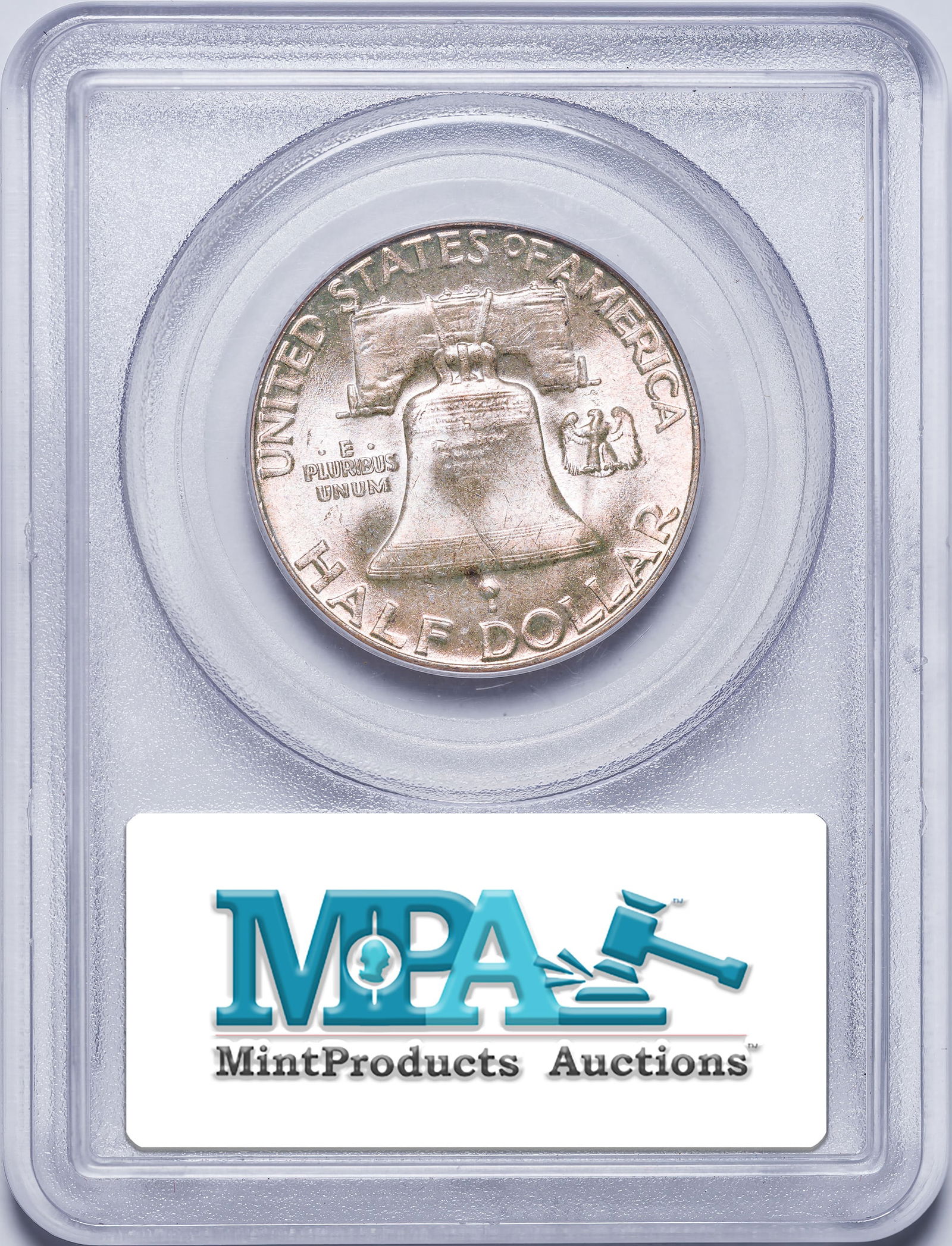 PCGS MS-65 FBL 1957 Franklin Half Dollar - 2