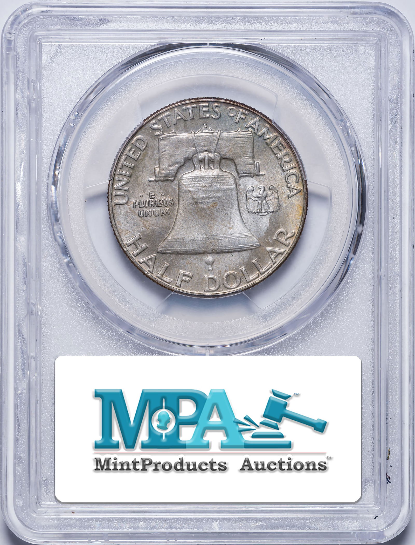 PCGS MS-65 FBL 1957-D Franklin Half Dollar - 2