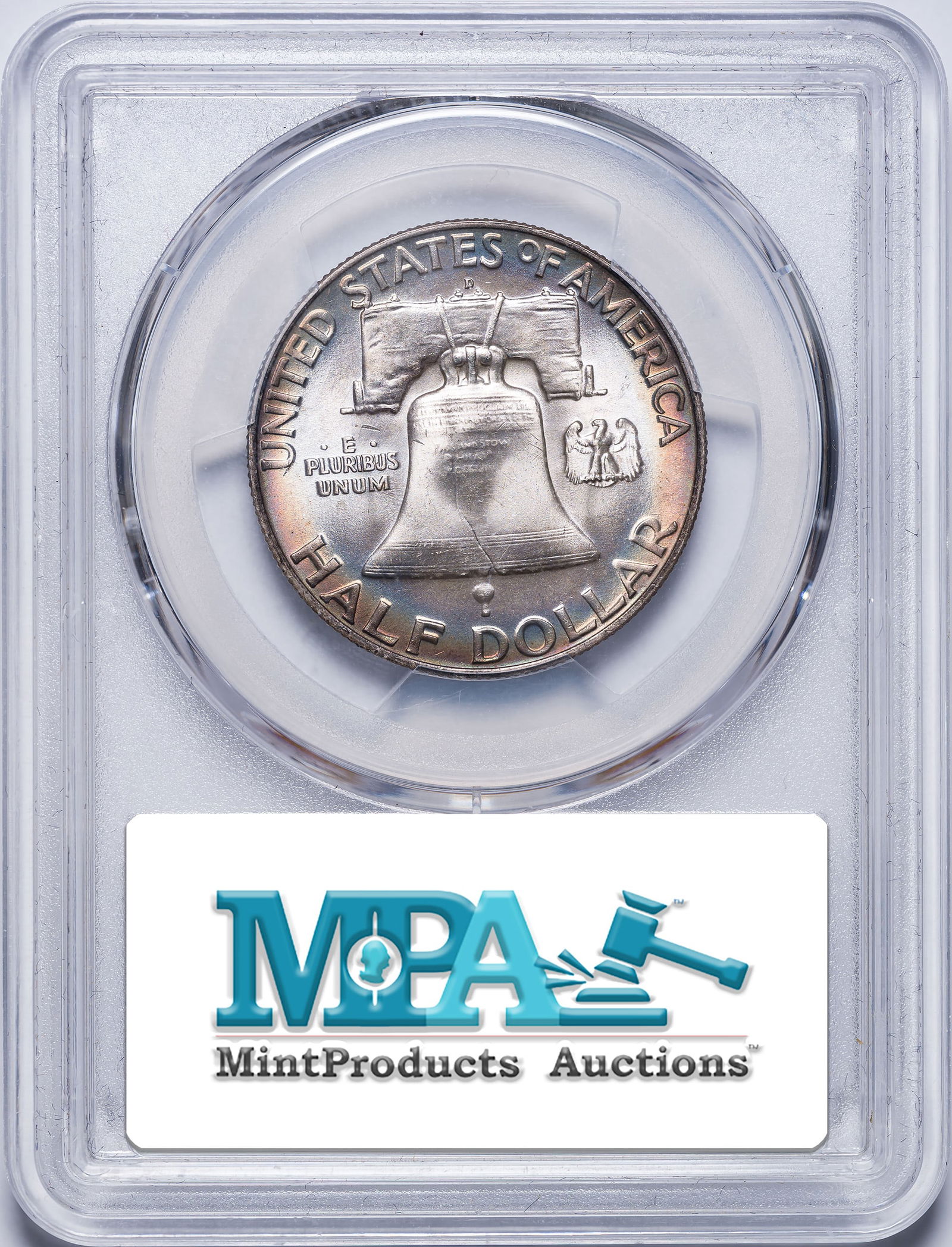 PCGS MS-65 FBL 1959-D Franklin Half Dollar - 2