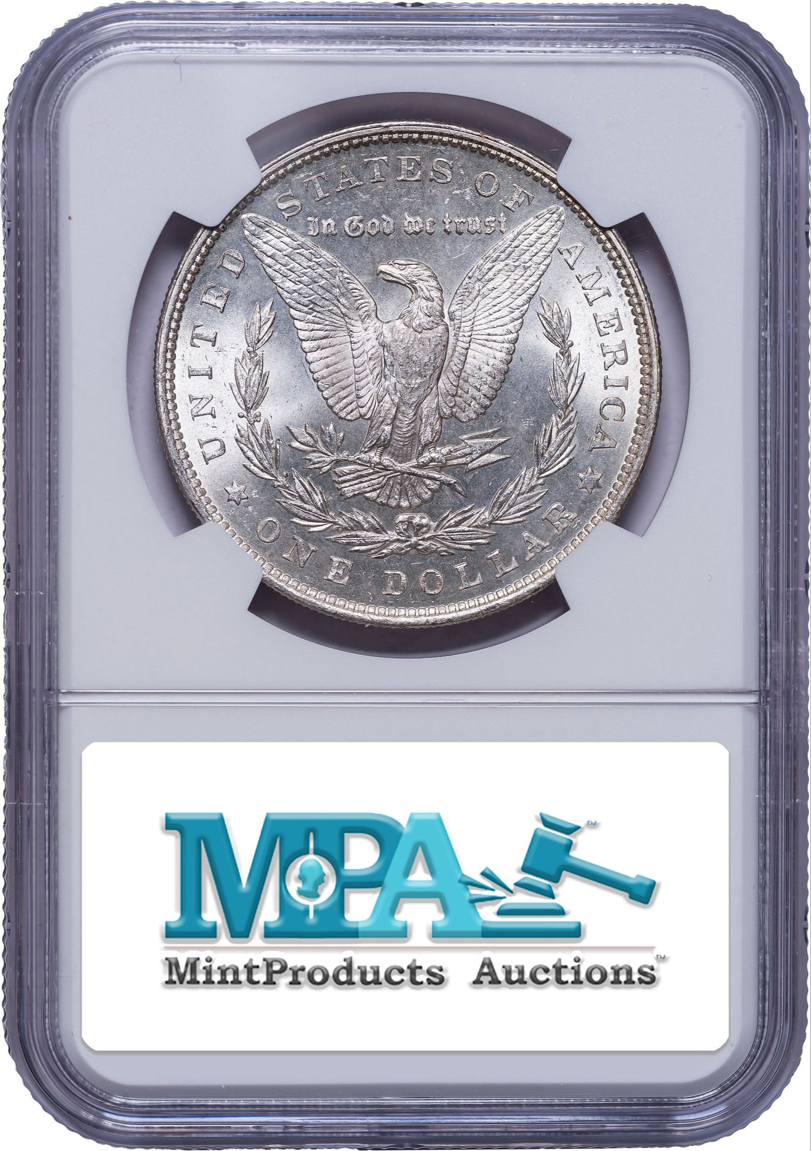 NGC MS-62 1878 7TF Morgan Dollar - 2
