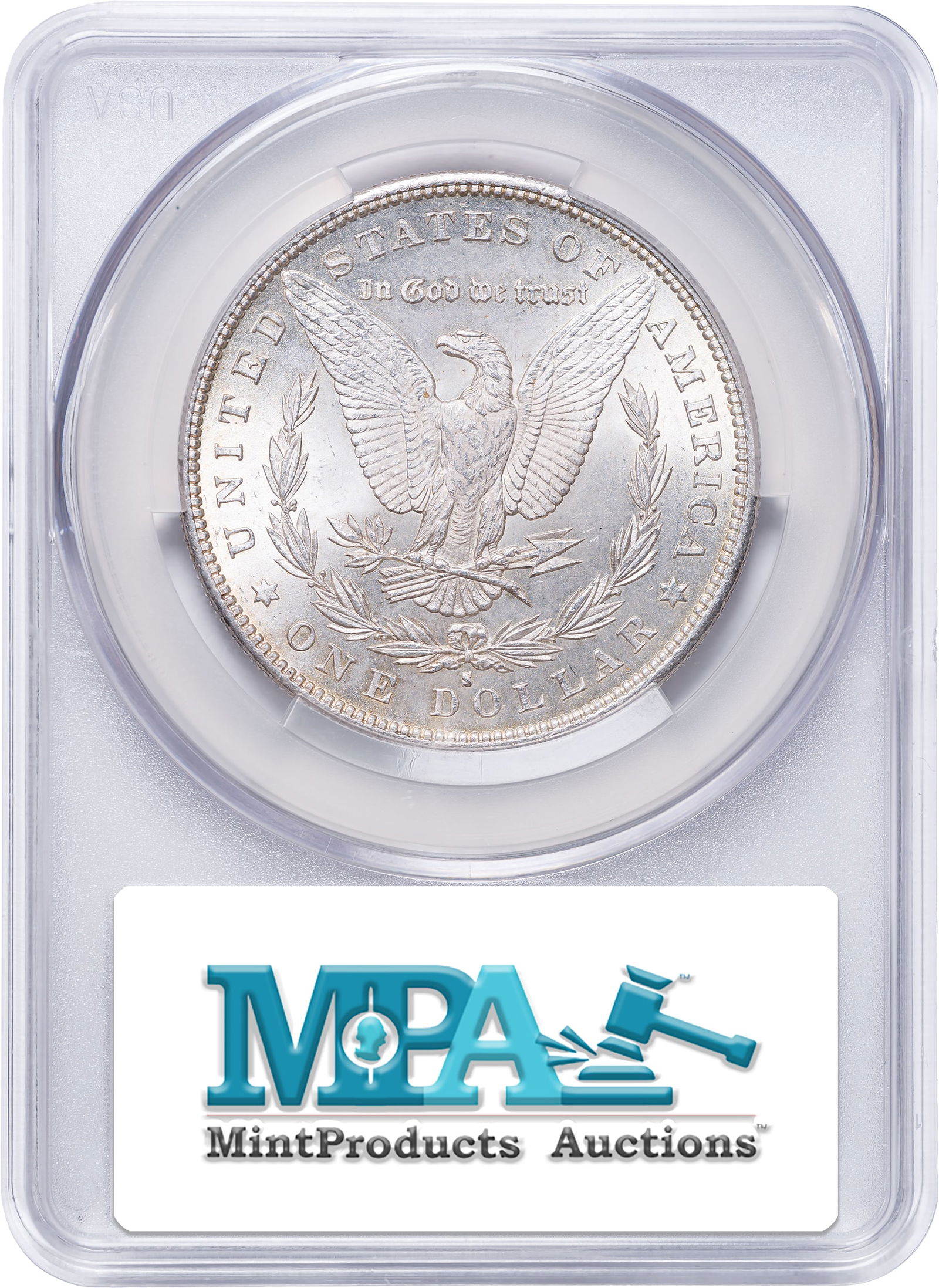 CACG MS-64 1879-S Morgan Dollar - 2