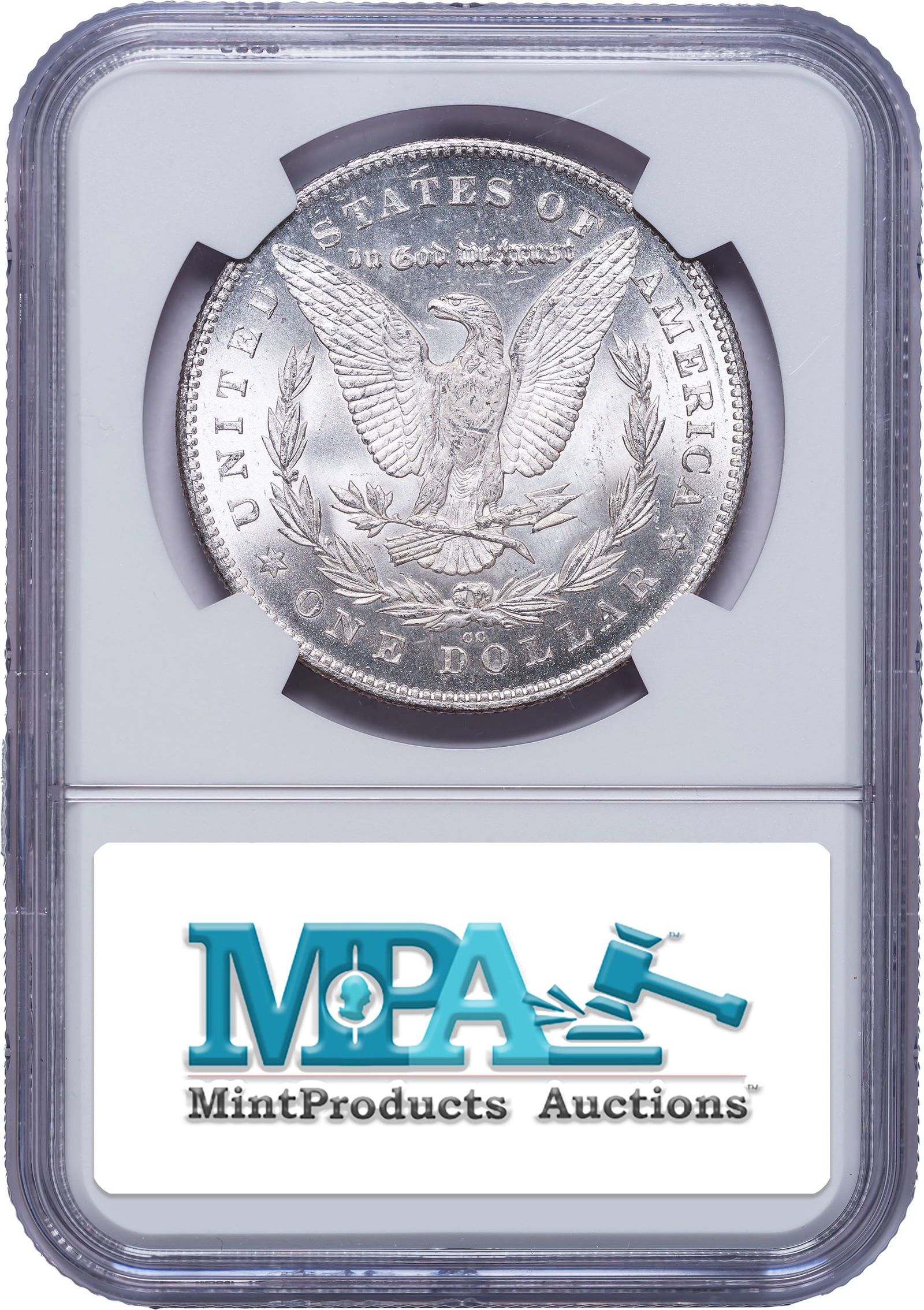NGC MS-62 1880/79-CC Morgan Dollar - 2