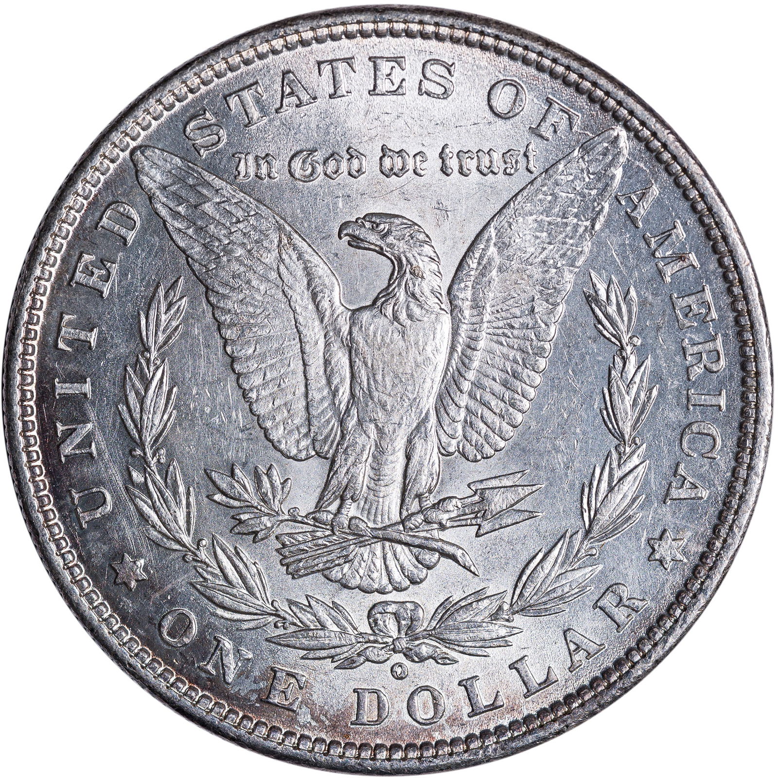 BU-60 Toned 1880-O Morgan Dollar - 2