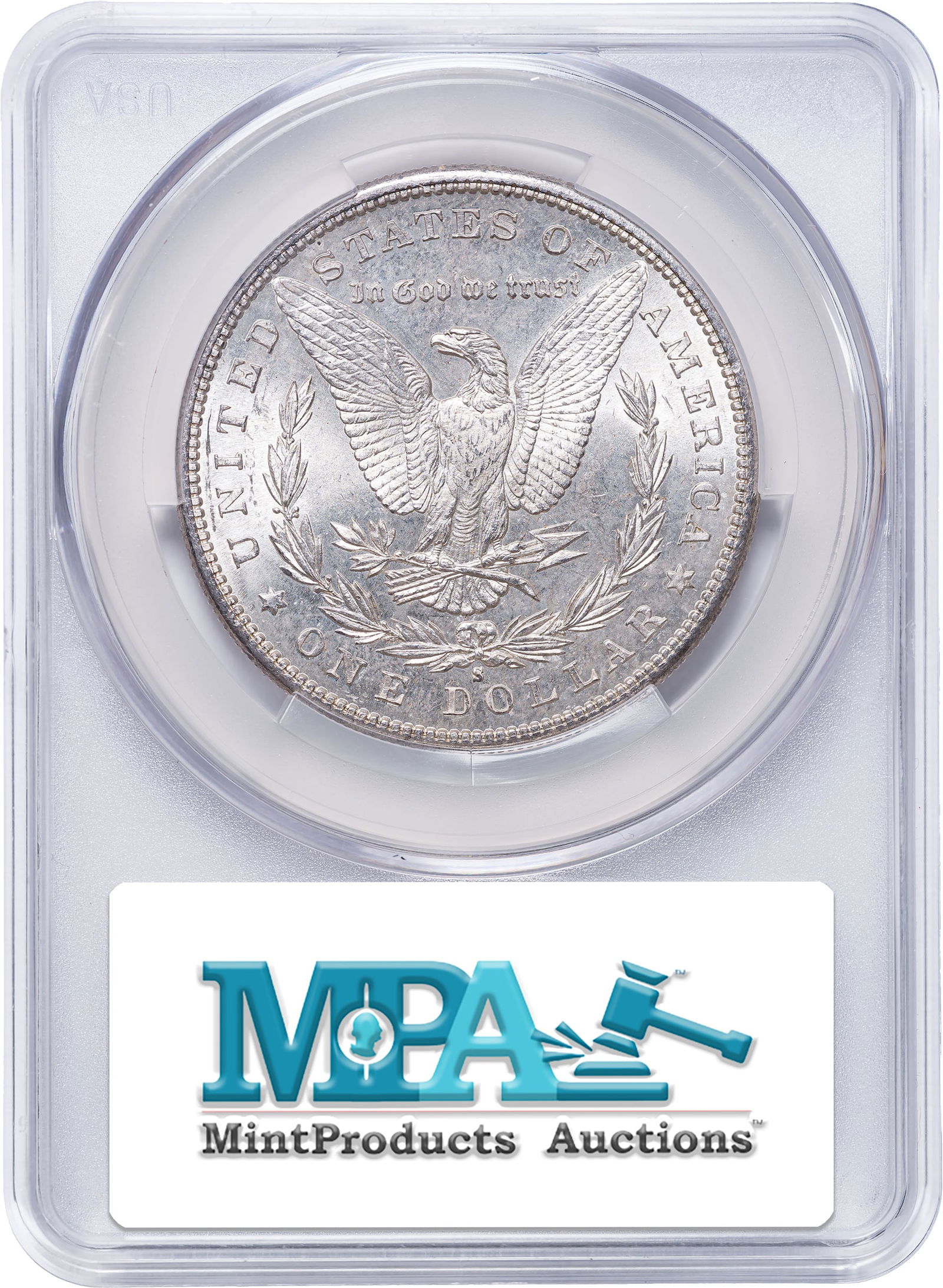 CACG MS-64 1881-S Morgan Dollar - 2