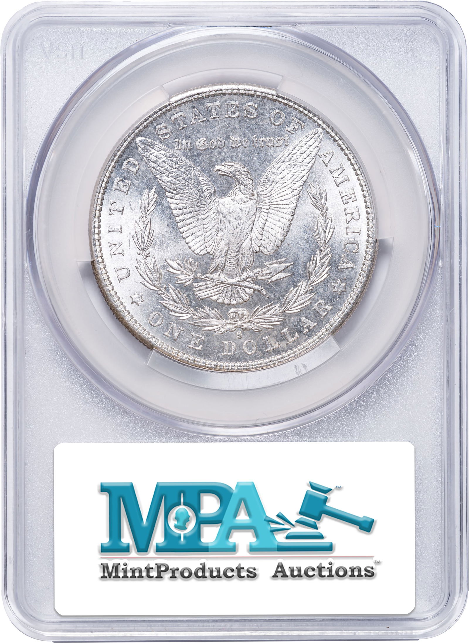 CACG MS-64 1881-S Morgan Dollar - 2