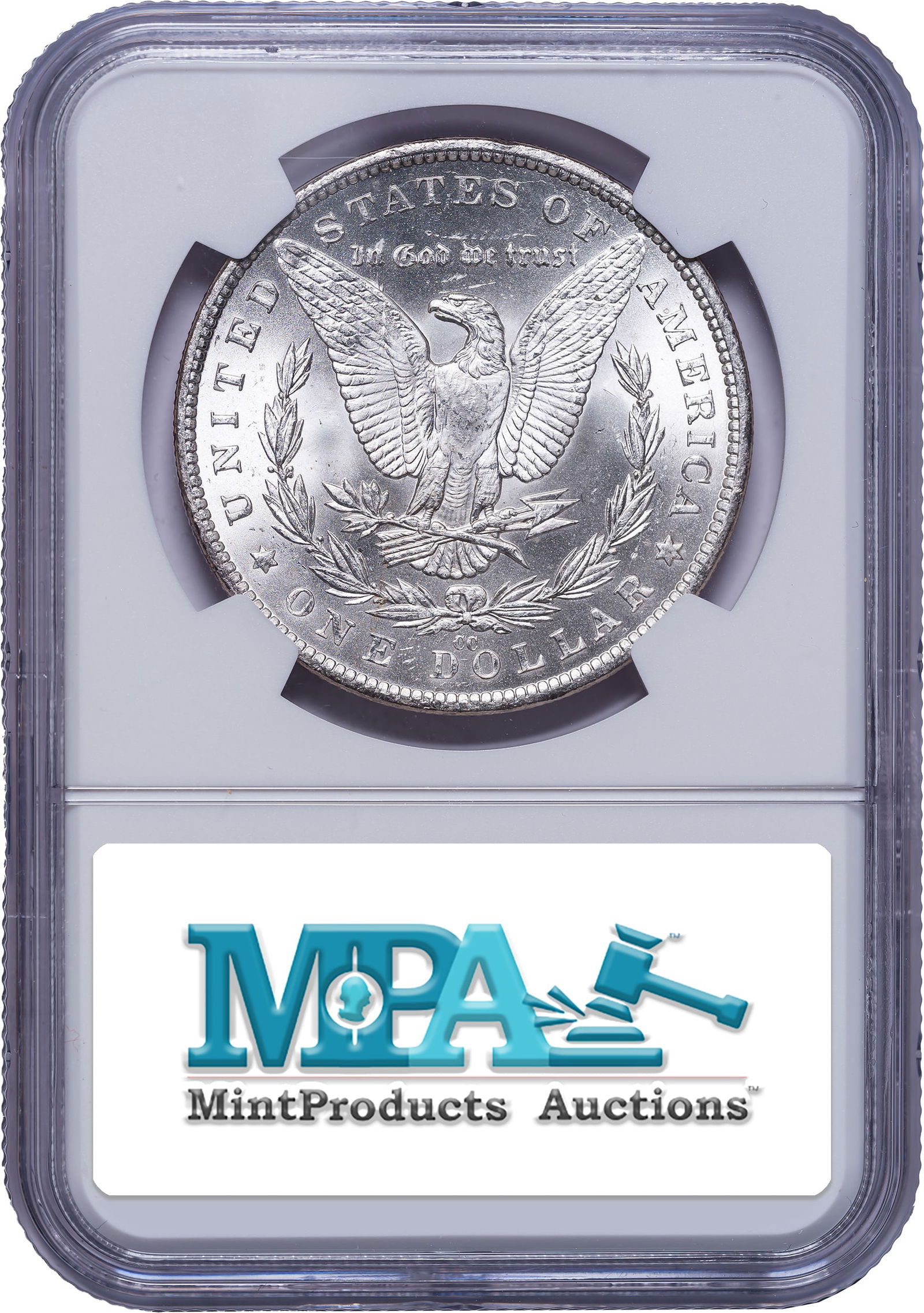 NGC MS-64 1882-CC Morgan Dollar - 2