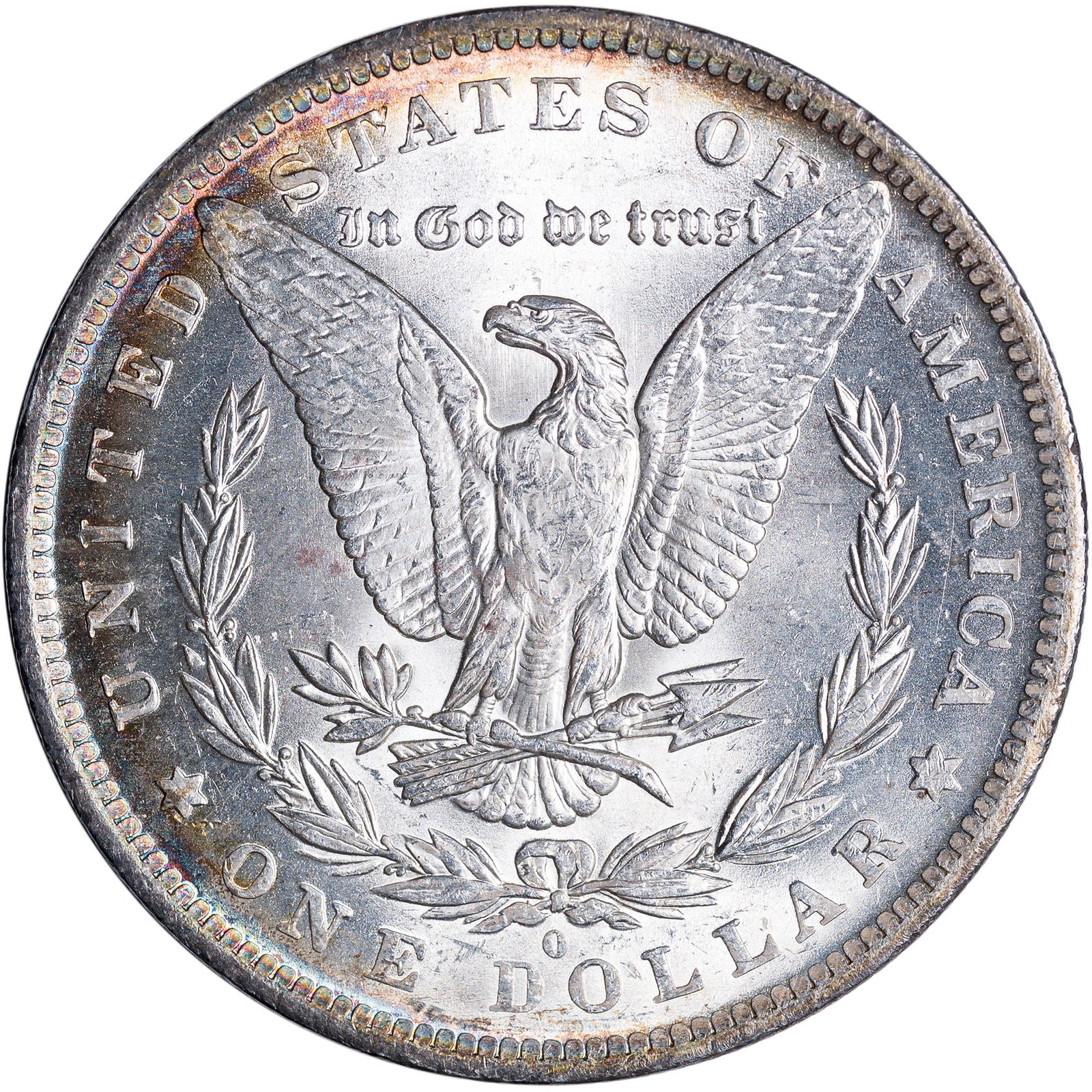MS-62 to 63 Toned 1883-O Morgan Dollar - 2