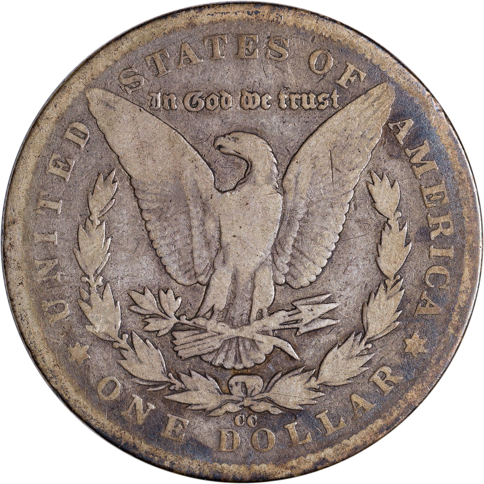 VG-8 1890-CC Morgan Dollar - 2