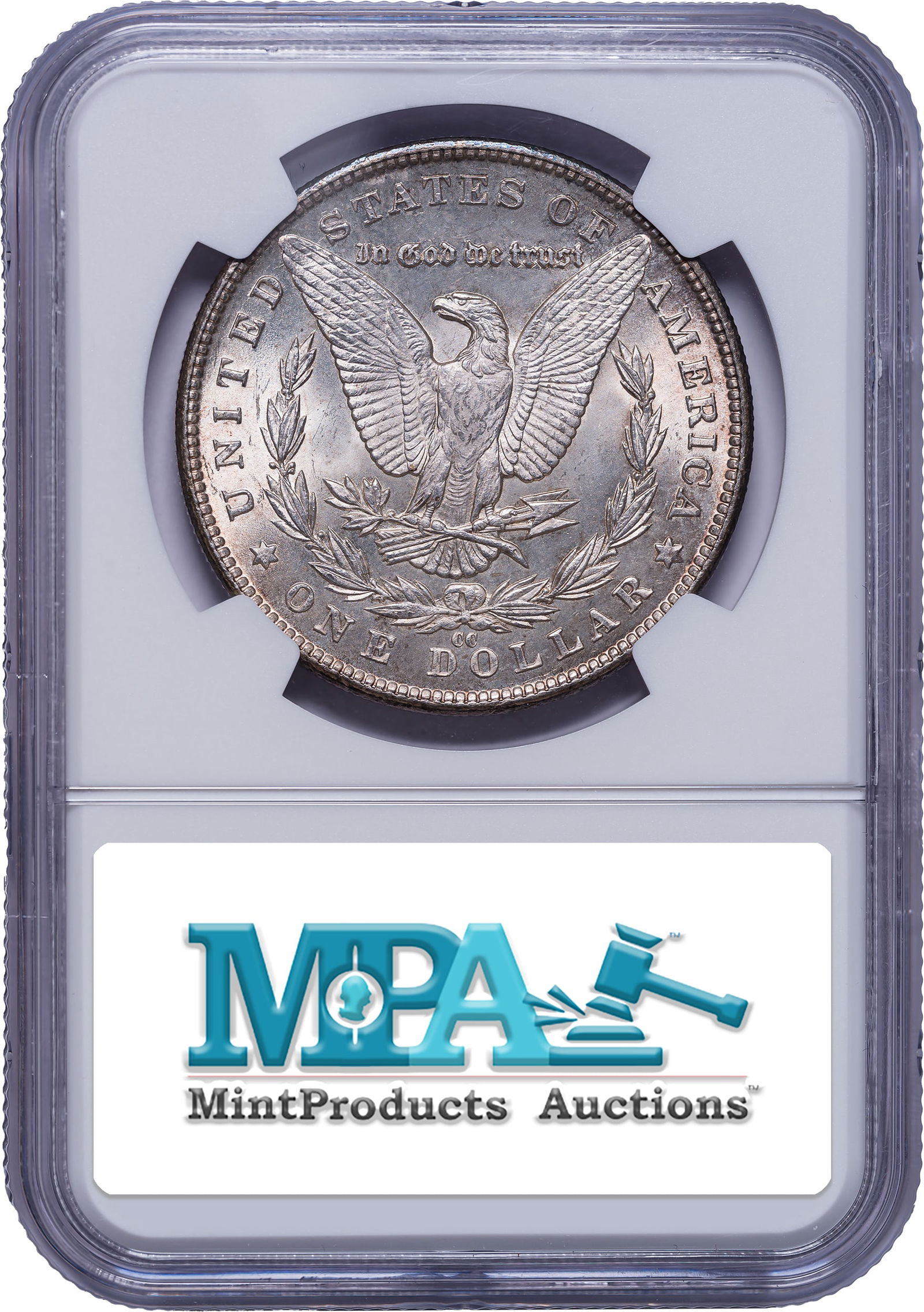 NGC MS-61 1890-CC Morgan Dollar - 2
