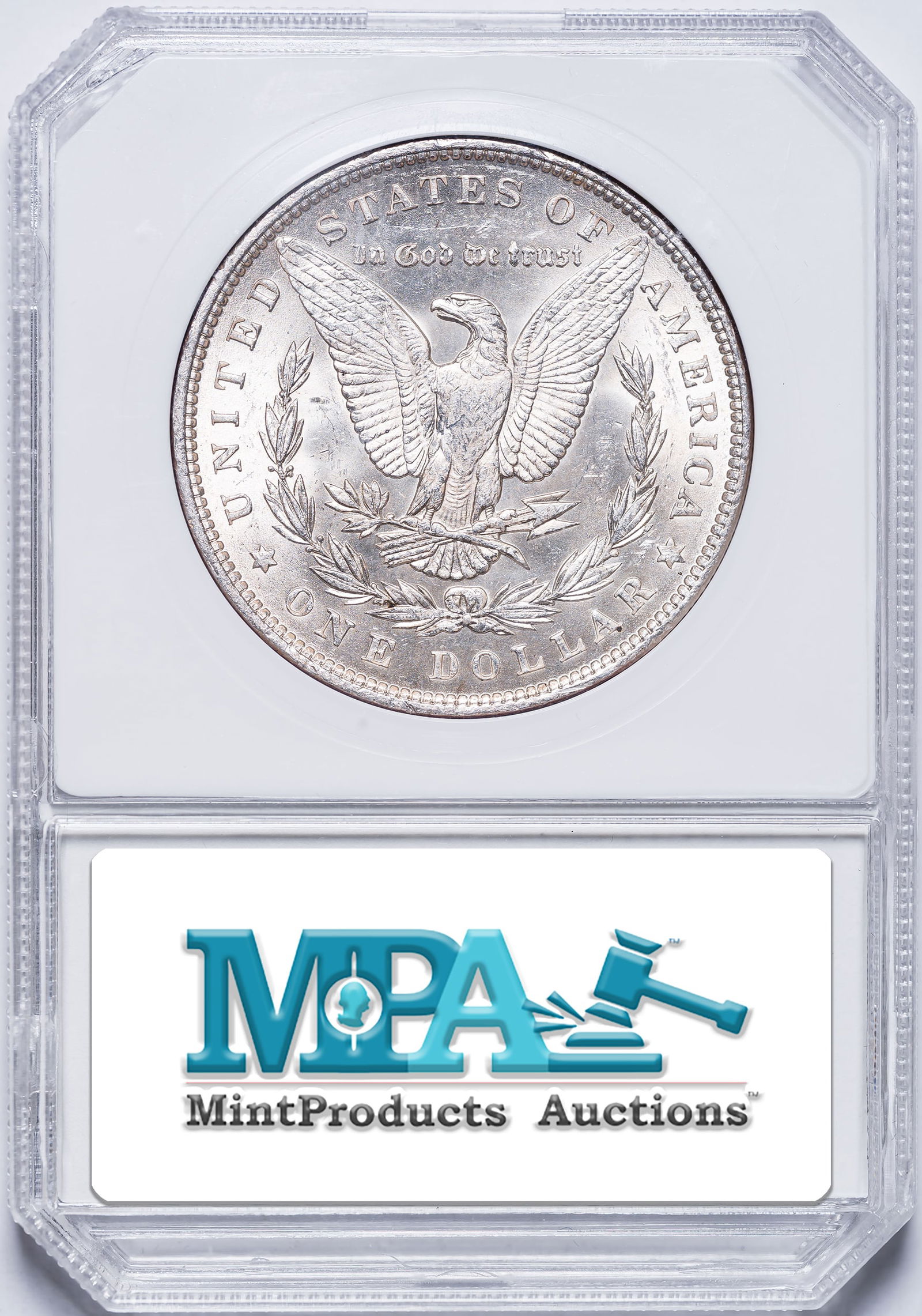 PCI MS-66 1891 Morgan Dollar - 2