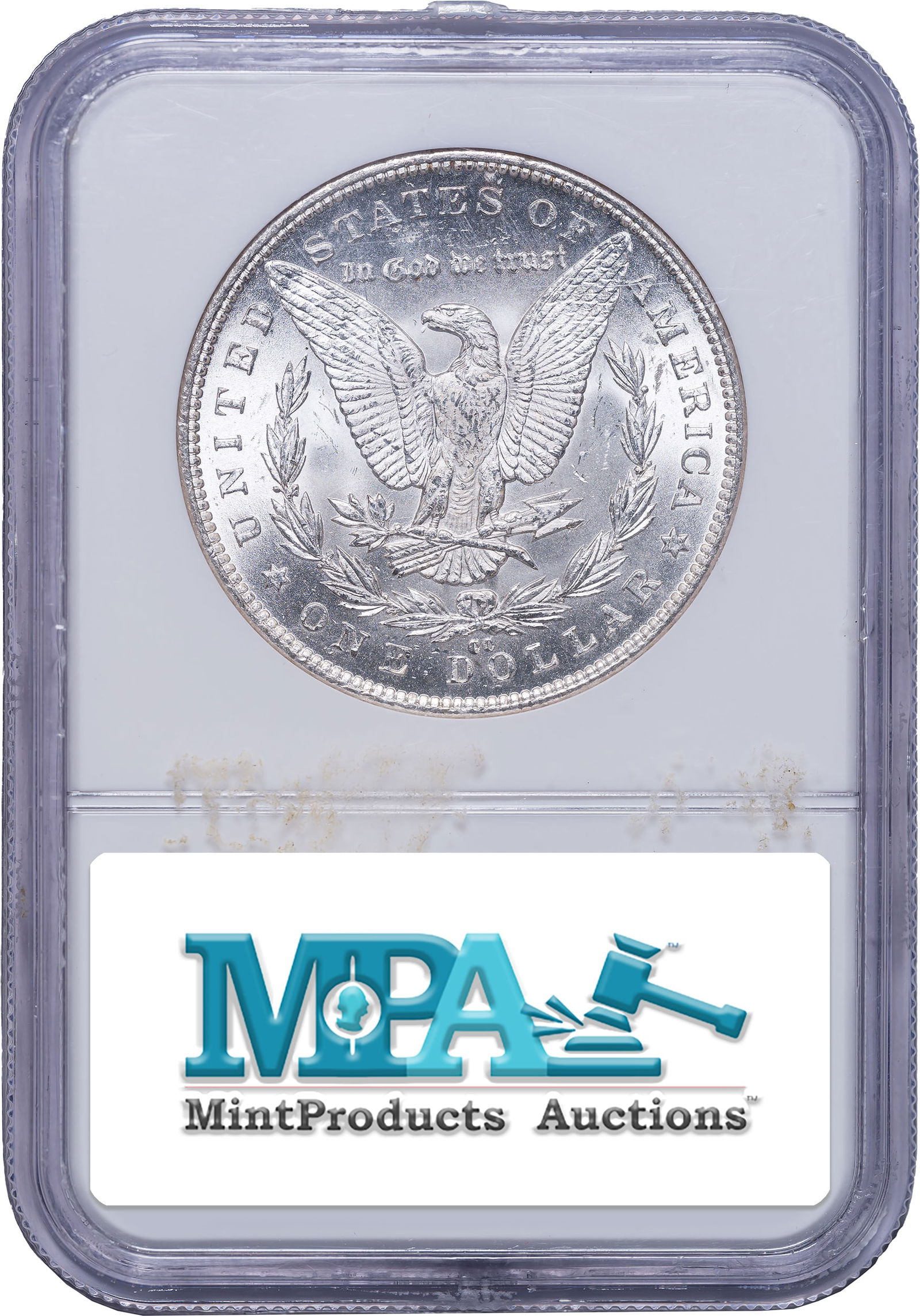NGC MS-64 1891-CC Morgan Dollar - 2